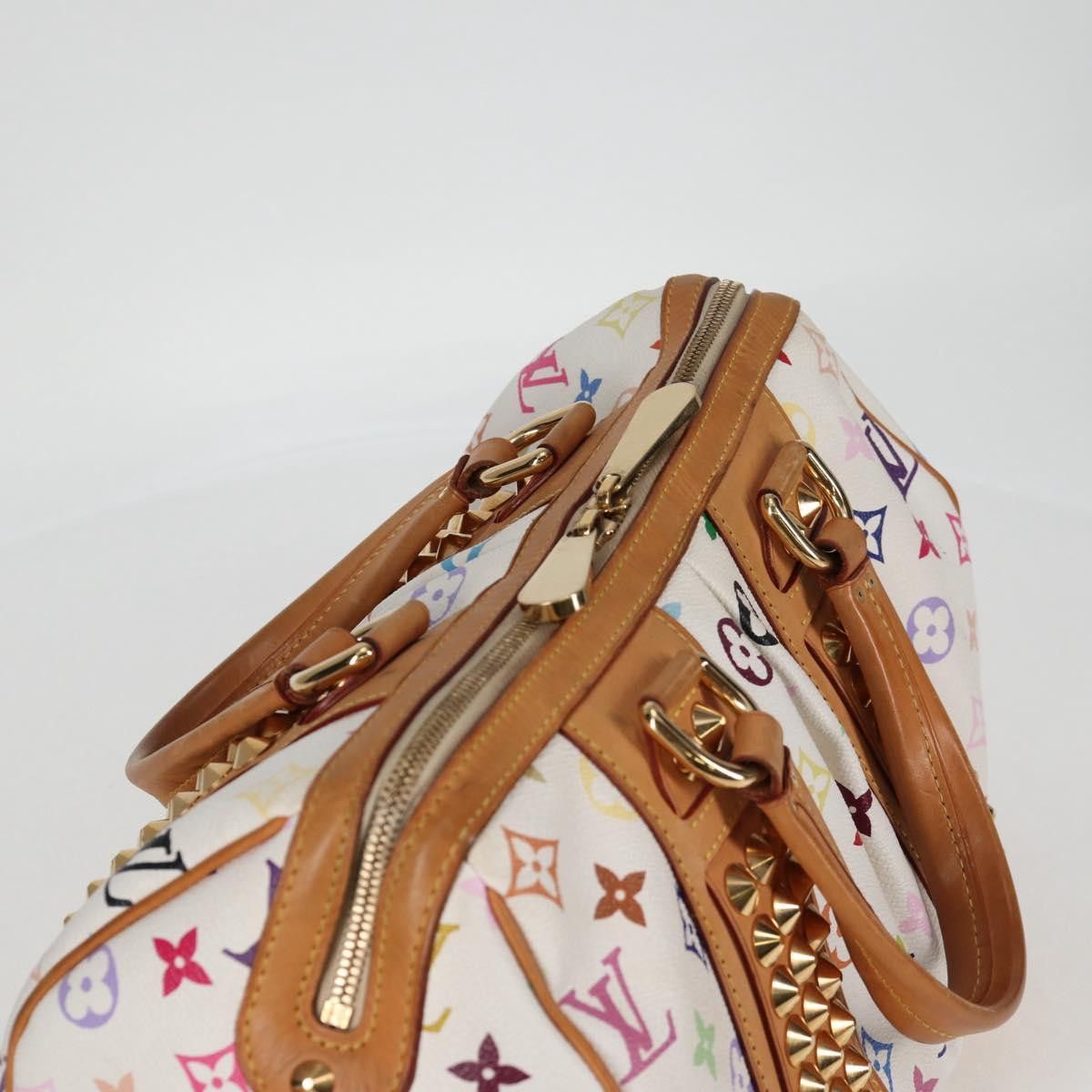 Louis Vuitton LOUIS VUITTON Monogram Multicolor Courtney MM Bag White Size ONE SIZE - 6 Thumbnail