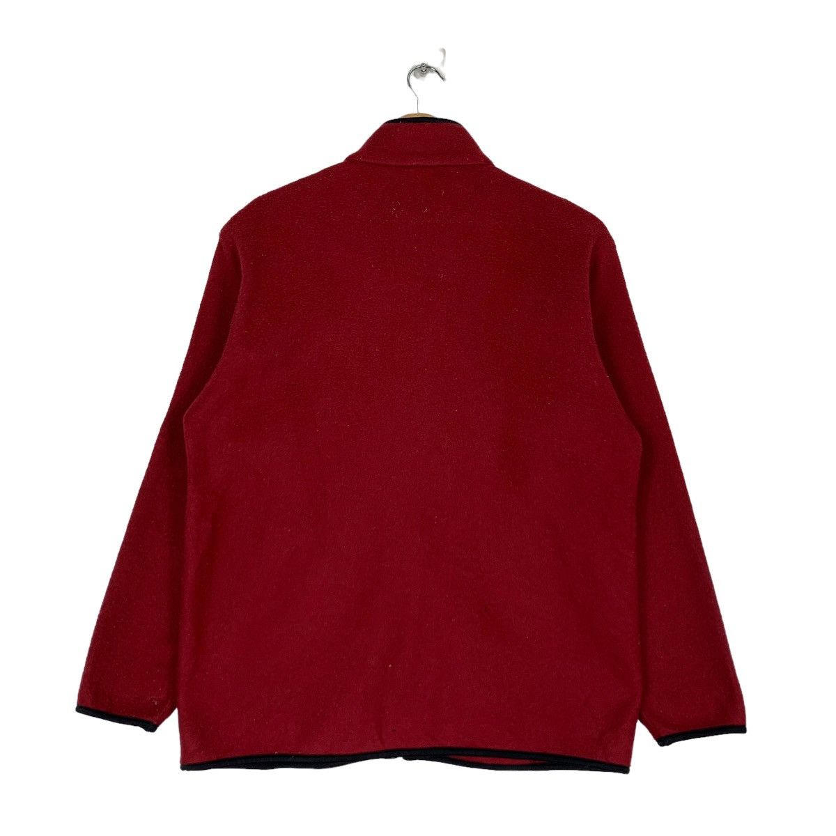 Ellesse ELLESSE Teddy Bear Small Logo Red Fleece Jacket #1060-C48 Size US L / EU 52-54 / 3 - 7 Thumbnail