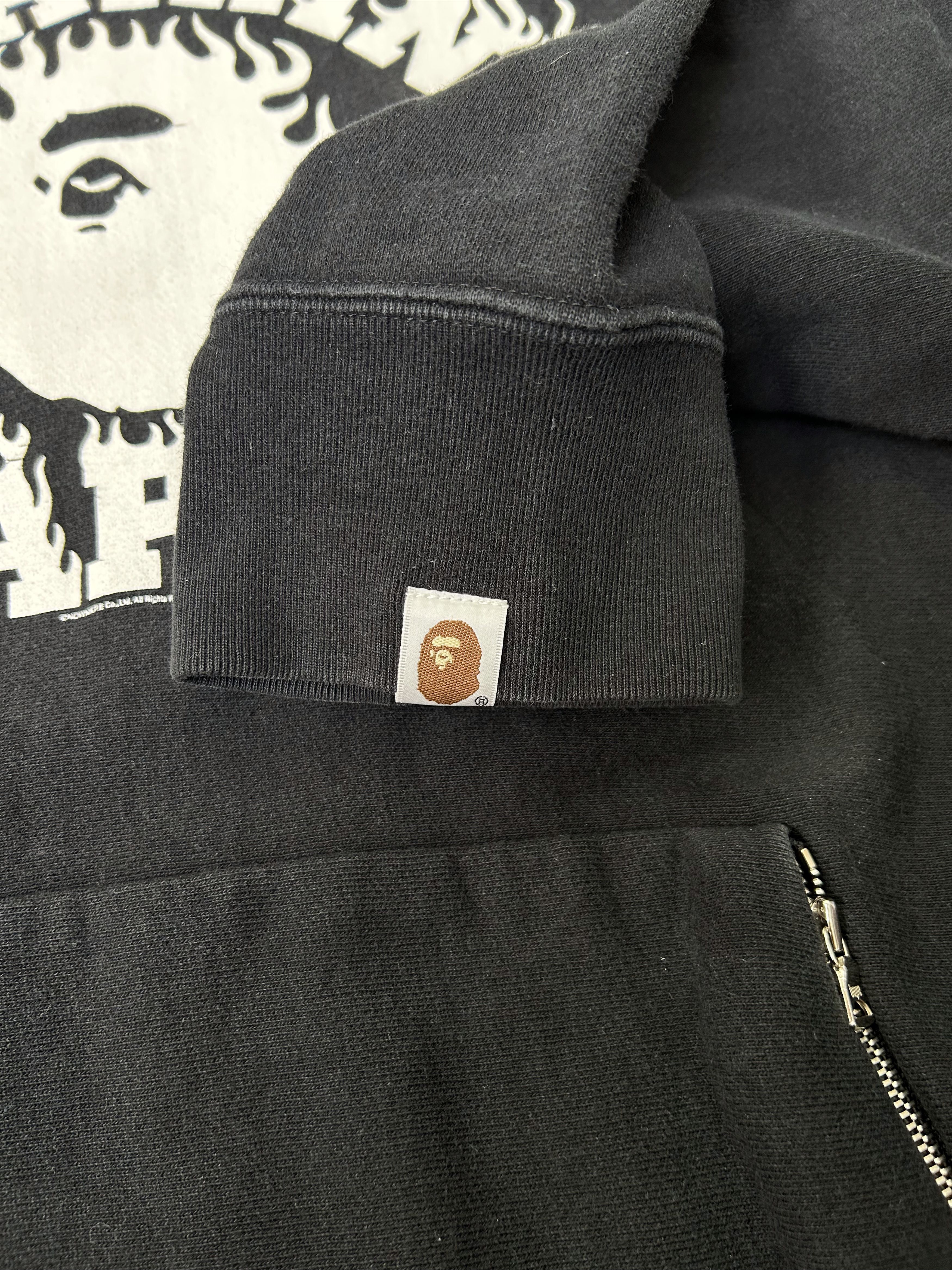 Bape 2009 Bape Flame Logo PullOver Hoodie [Size XL] Size US XL / EU 56 / 4 - 6 Thumbnail