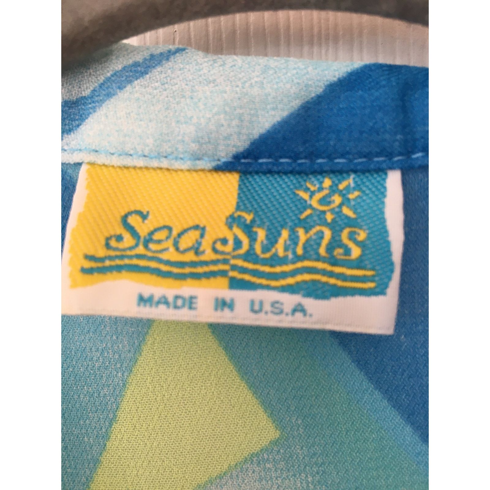 SUNSEA Vintage SeaSuns Sheer 3/4 Sleeve Blouse Size Small Size S / US 4 / IT 40 - 2 Thumbnail