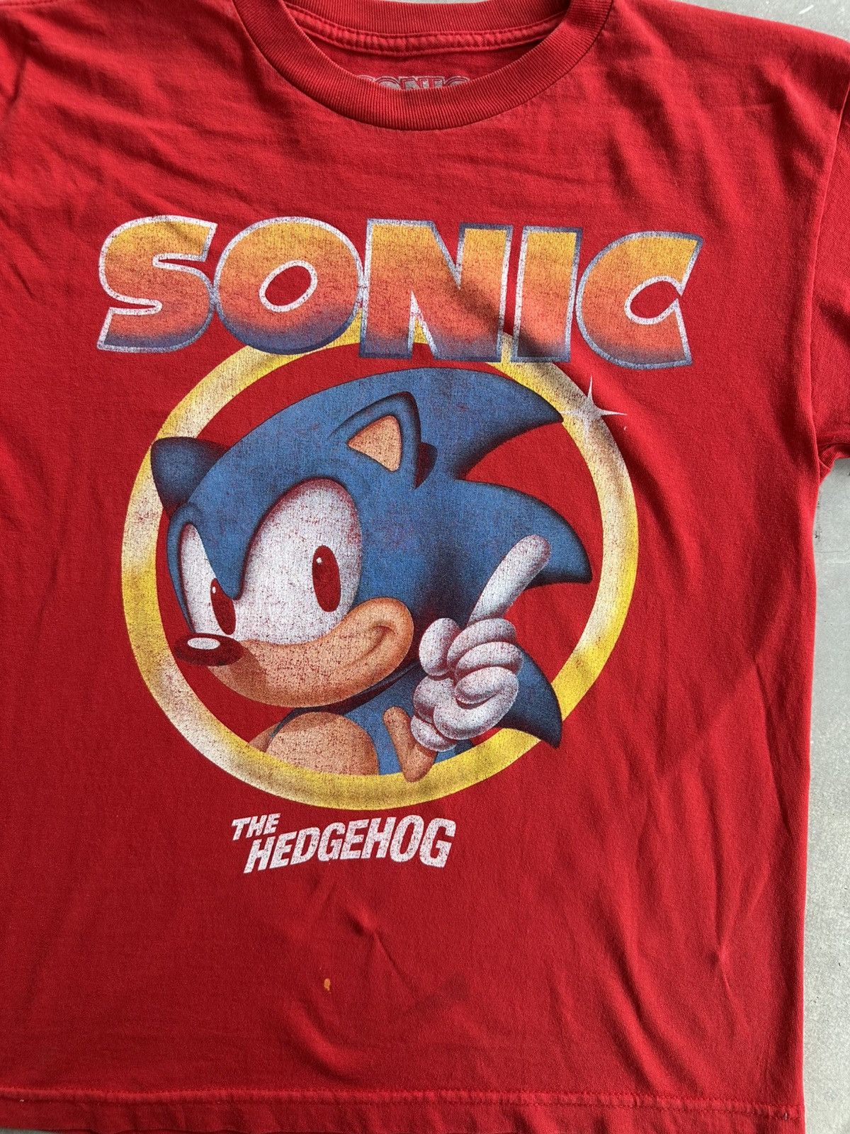 Sonic Lab × Vintage SONIC THE HEDGEHOG TEE Size US XL / EU 56 / 4 - 2 Thumbnail