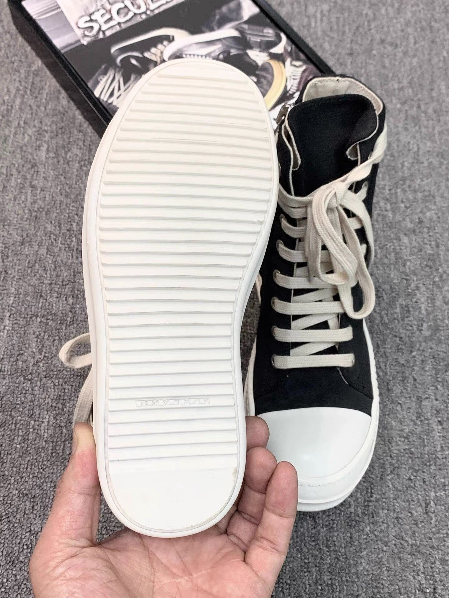 Rick Owens Rick Owens Drkshdw Satin Classic Big Converse K34 Size US 6.5 / IT 36.5 - 7 Thumbnail