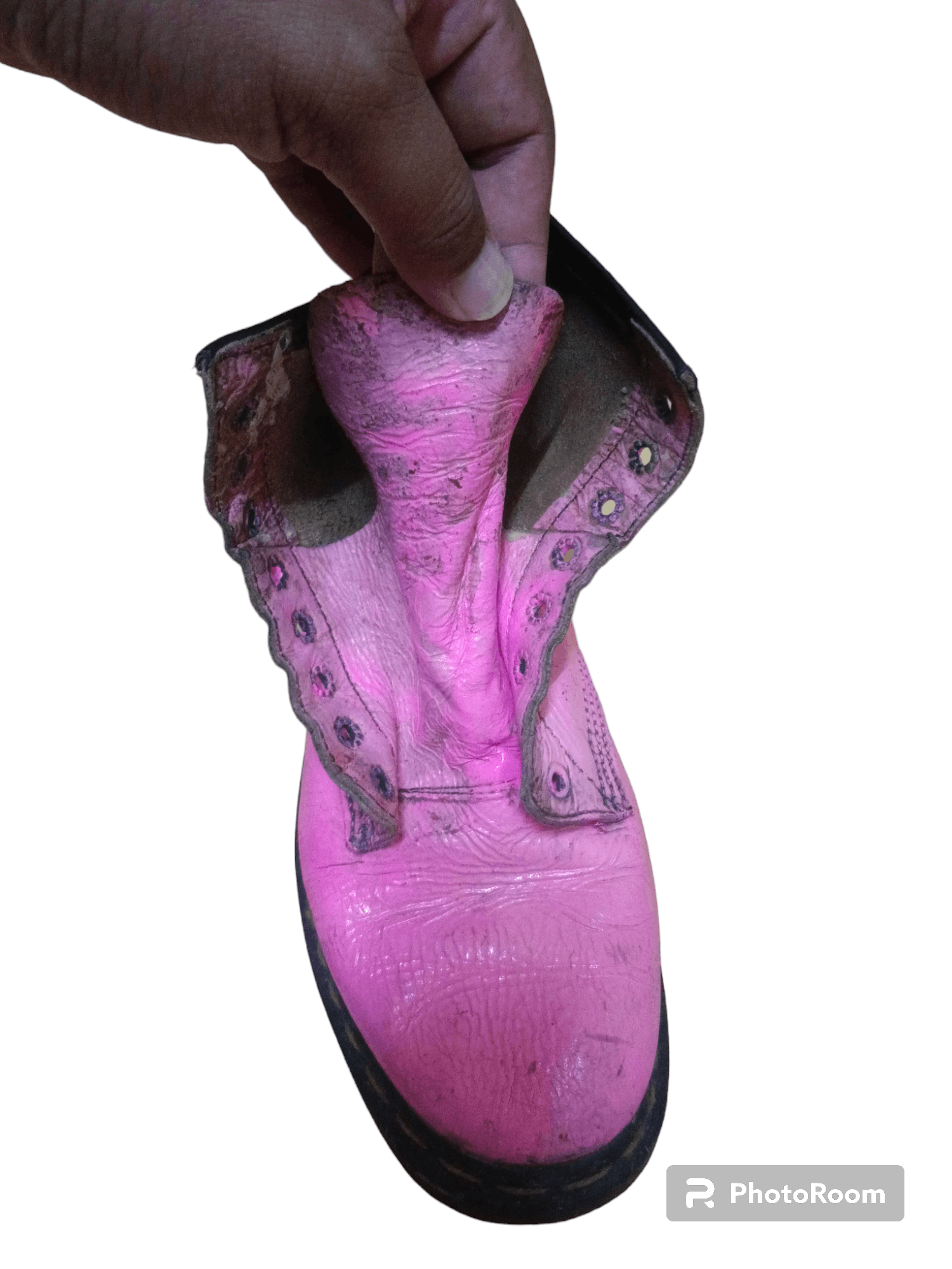 Dr. Martens × Vintage Very RARE Dr. Martens Hi-Cut Boot Original Made in England Size US 6 / EU 39 - 9 Thumbnail