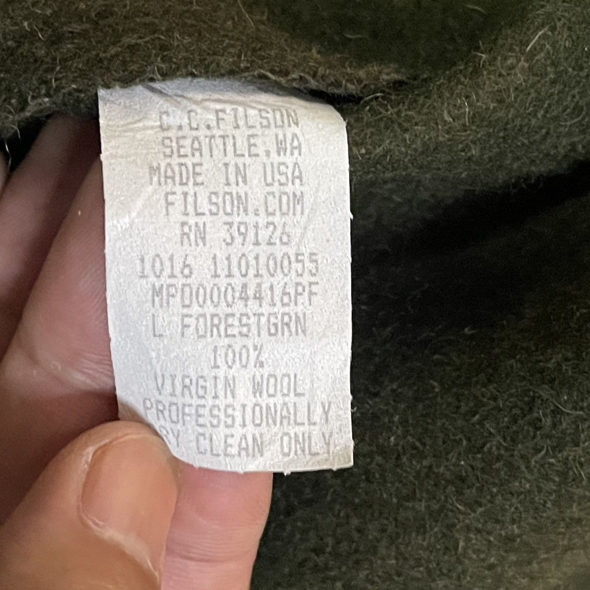 Filson Filson Mackinaw Wool Vest Size US L / EU 52-54 / 3 - 6 Thumbnail