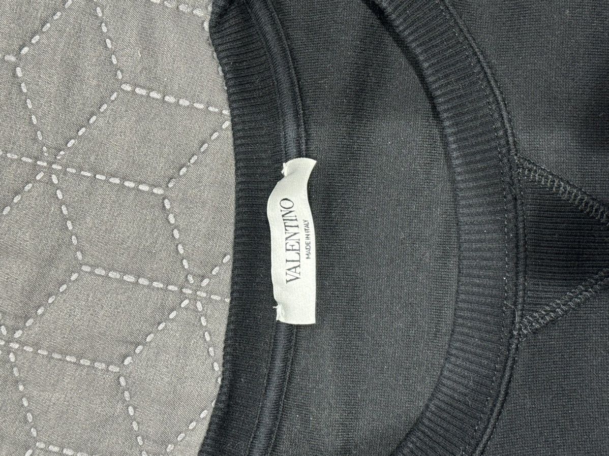 Valentino Black Valentino Sweatshirt Size US M / EU 48-50 / 2 - 8 Thumbnail