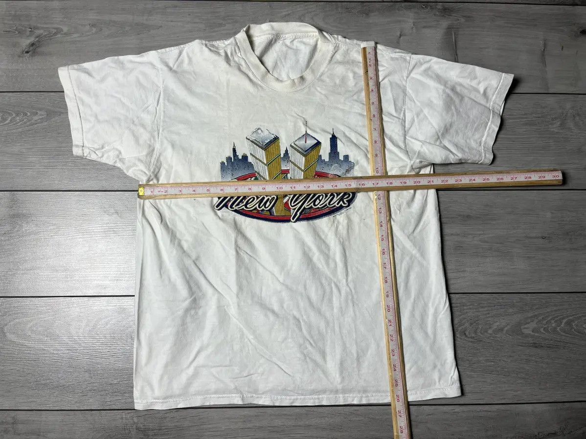 Band Tees Vintage New York T-shirt twin tower size Medium Size US M / EU 48-50 / 2 - 6 Thumbnail
