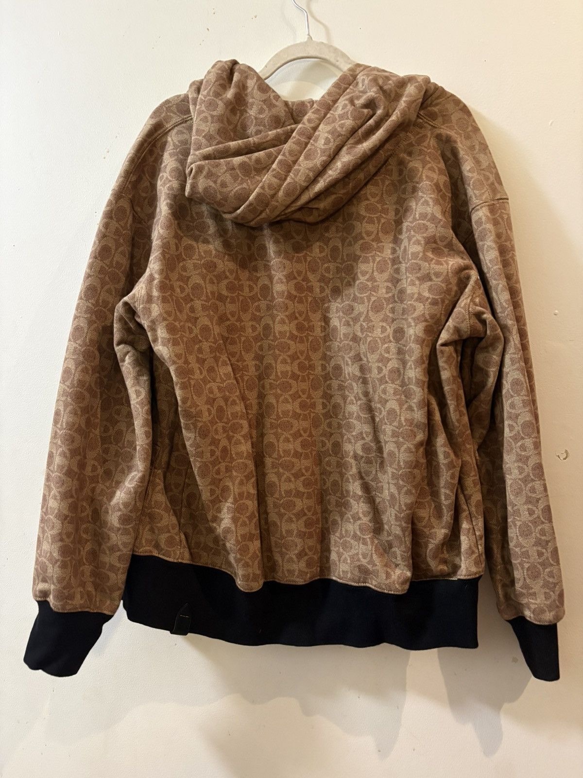 Coach Coach X Champion brown monogram zip up hoodie Size US M / EU 48-50 / 2 - 7 Thumbnail
