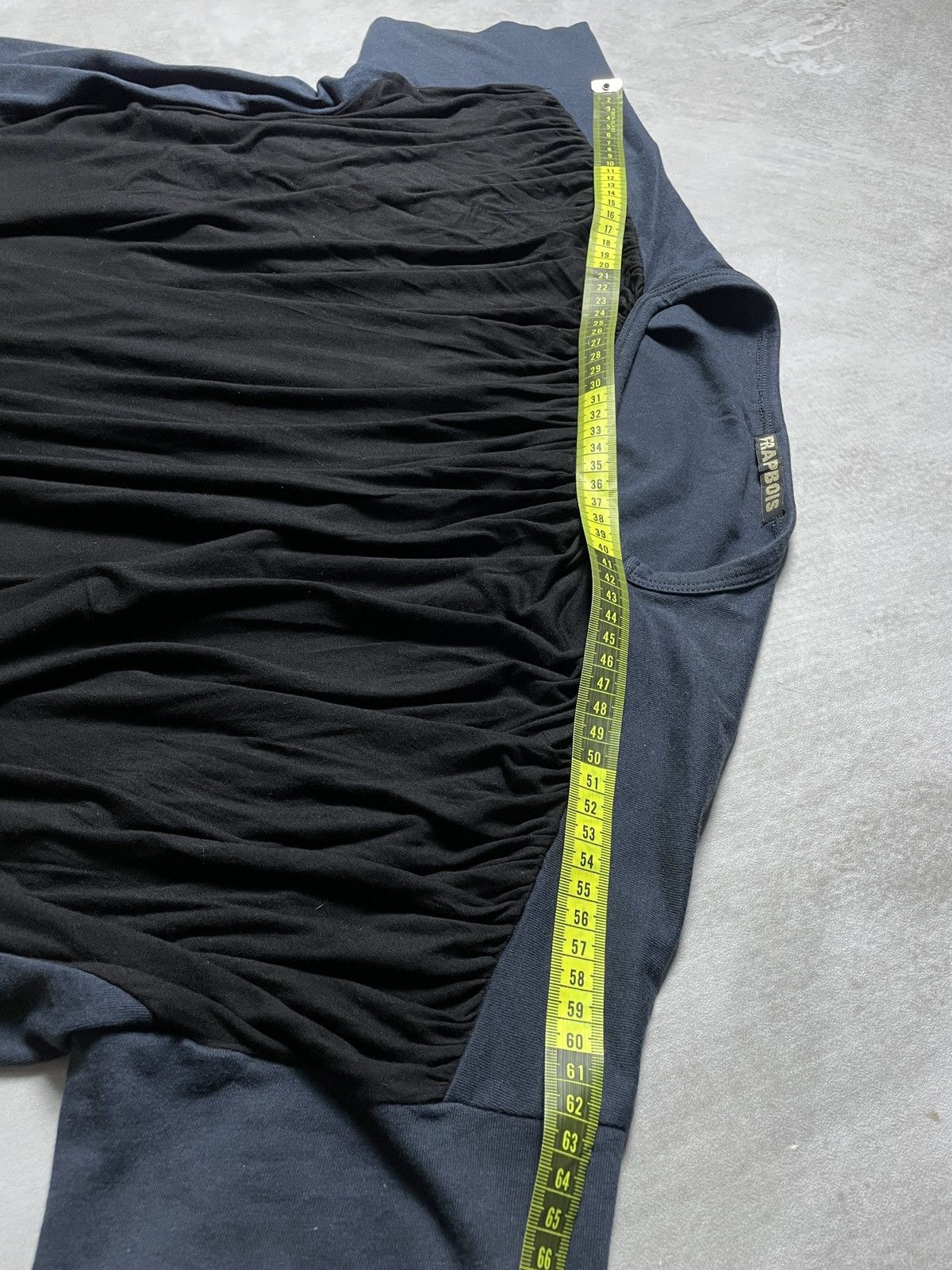 Issey Miyake 2000’s Frapbois - Draped Batwings Blouse Oversized Size M / US 6-8 / IT 42-44 - 12 Thumbnail