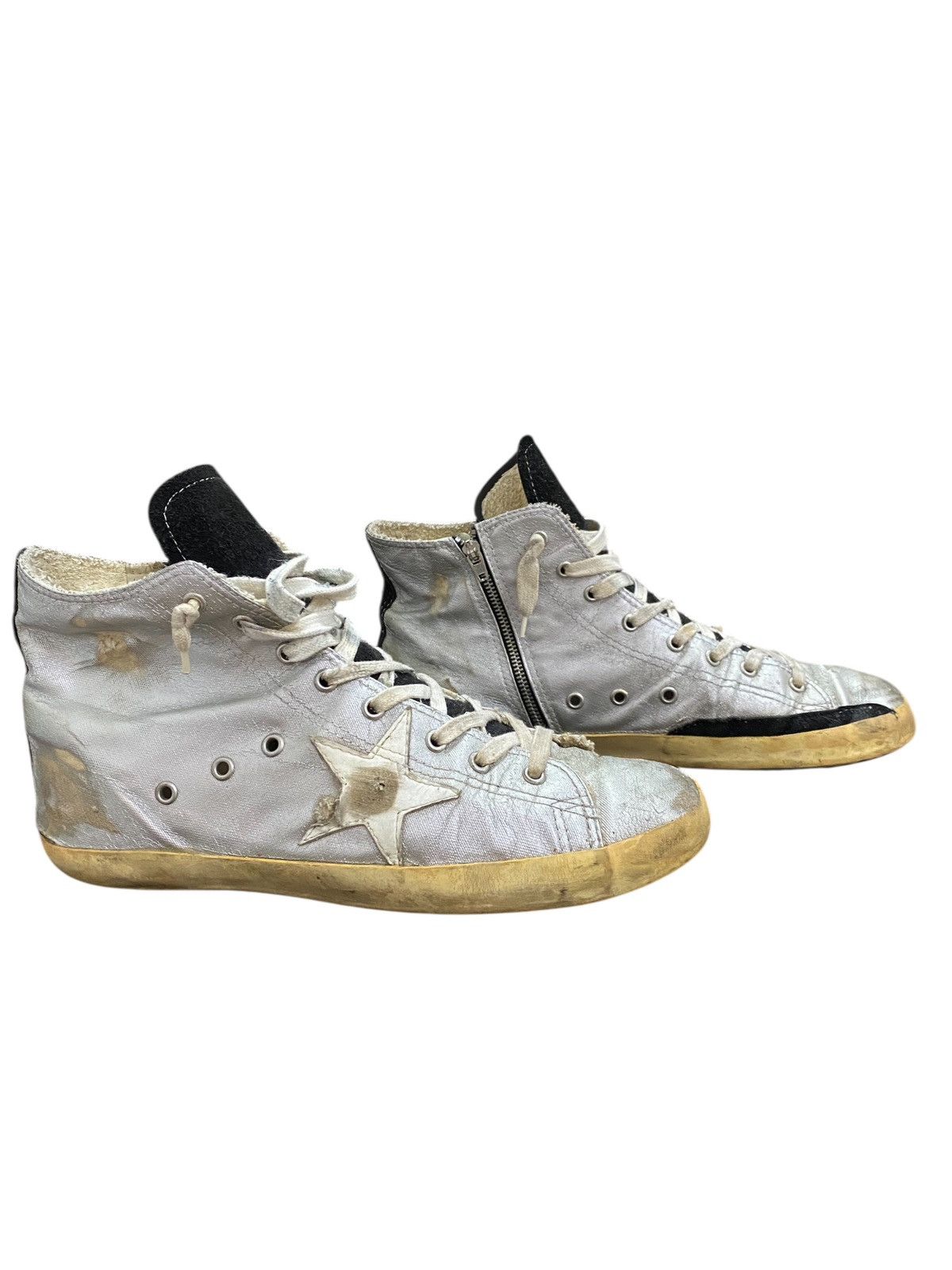 Golden Goose Golden gosse GGDB star sport high cut Size US 9 / EU 42 - 3 Thumbnail