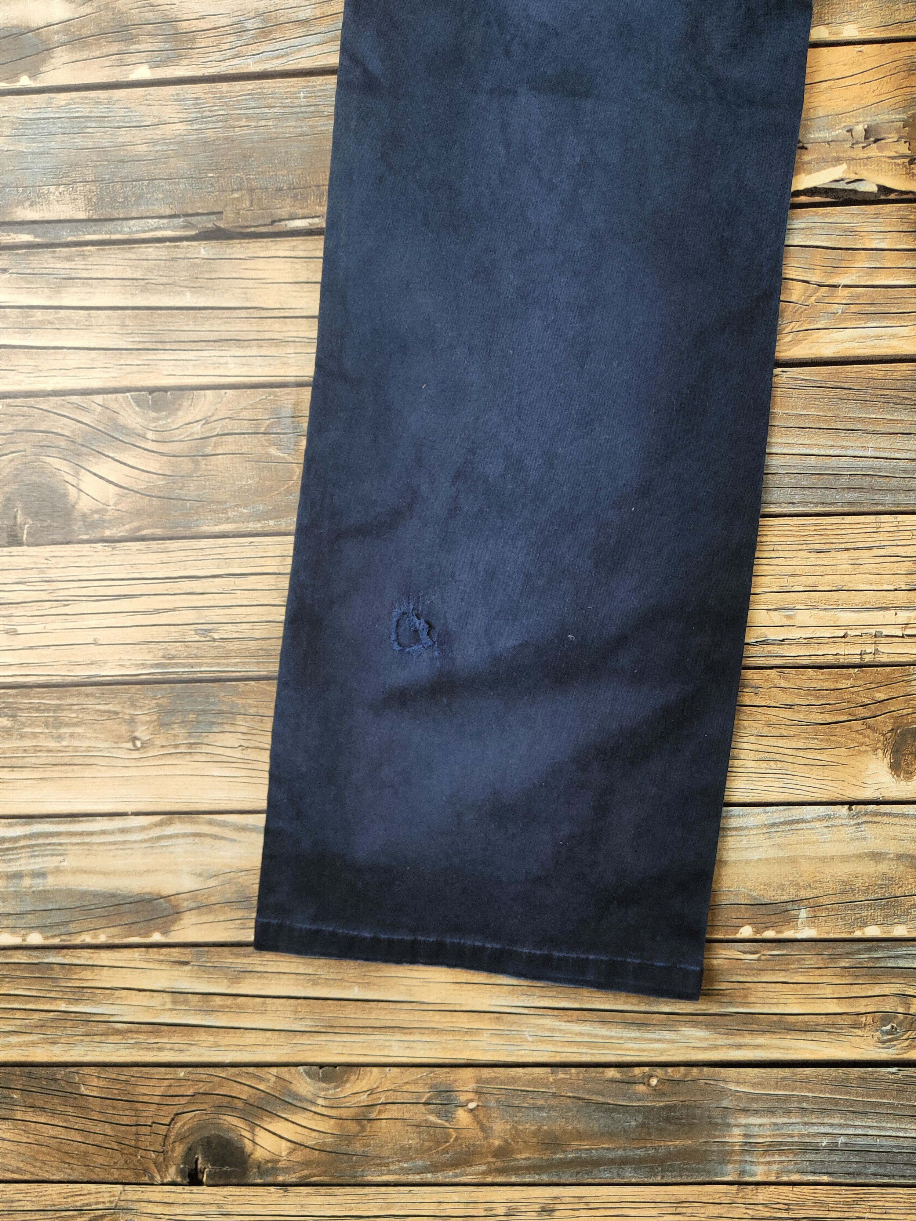 Japanese Brand DL Hemisphere Navy Multipocket Casual Pants #46-304 Size 26" / US 2 / IT 38 - 10 Thumbnail