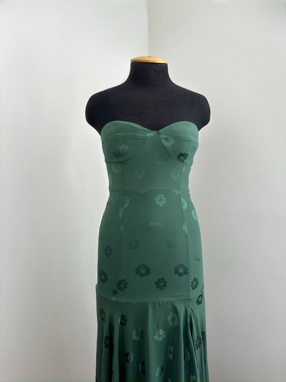 Veronica Beard Veronica Beard Strapless Silk Dress Size S / US 4 / IT 40 - 3 Thumbnail