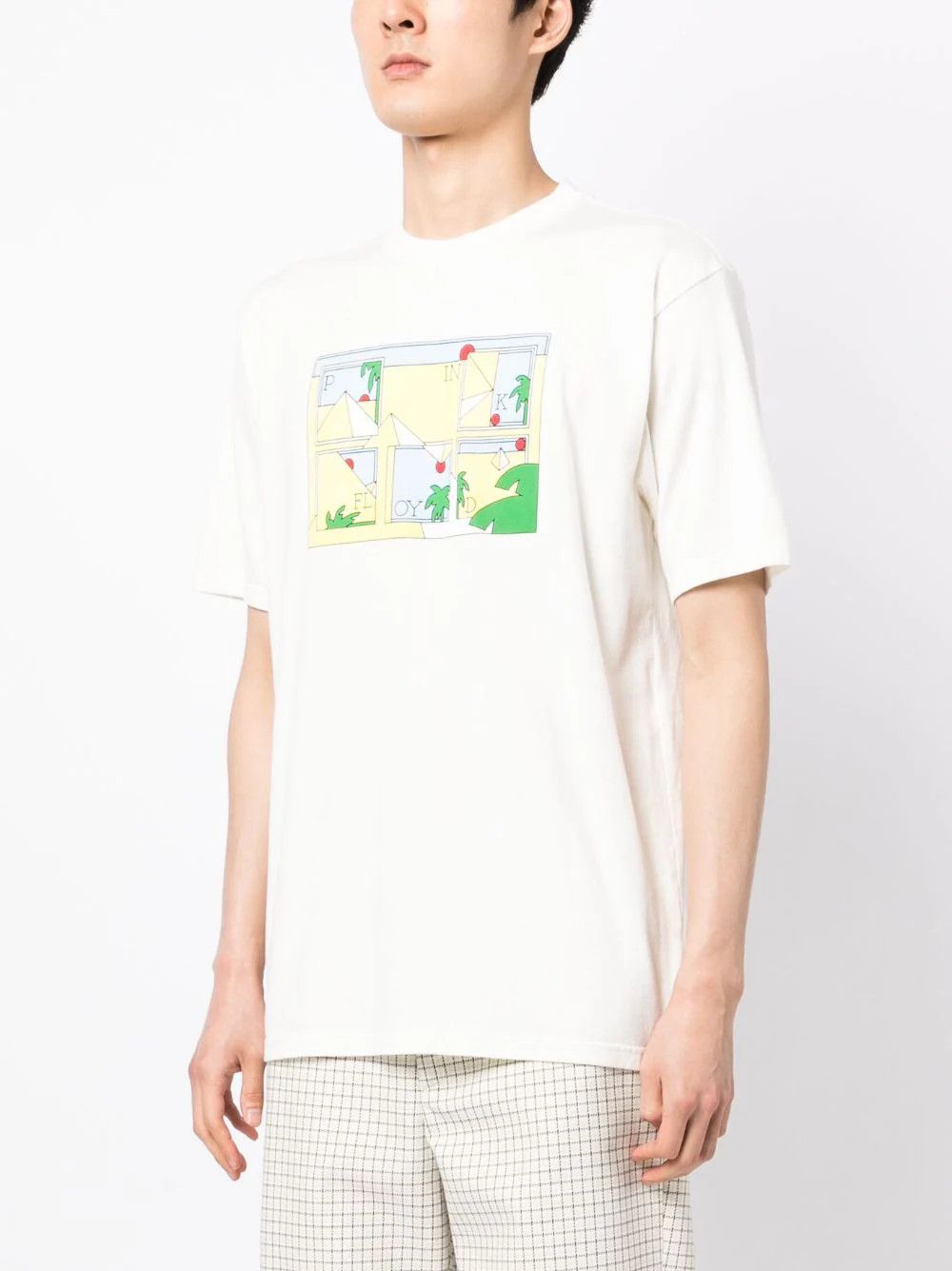 Undercover o1mle0824 Print T-Shirts in White Size US XL / EU 56 / 4 - 3 Thumbnail