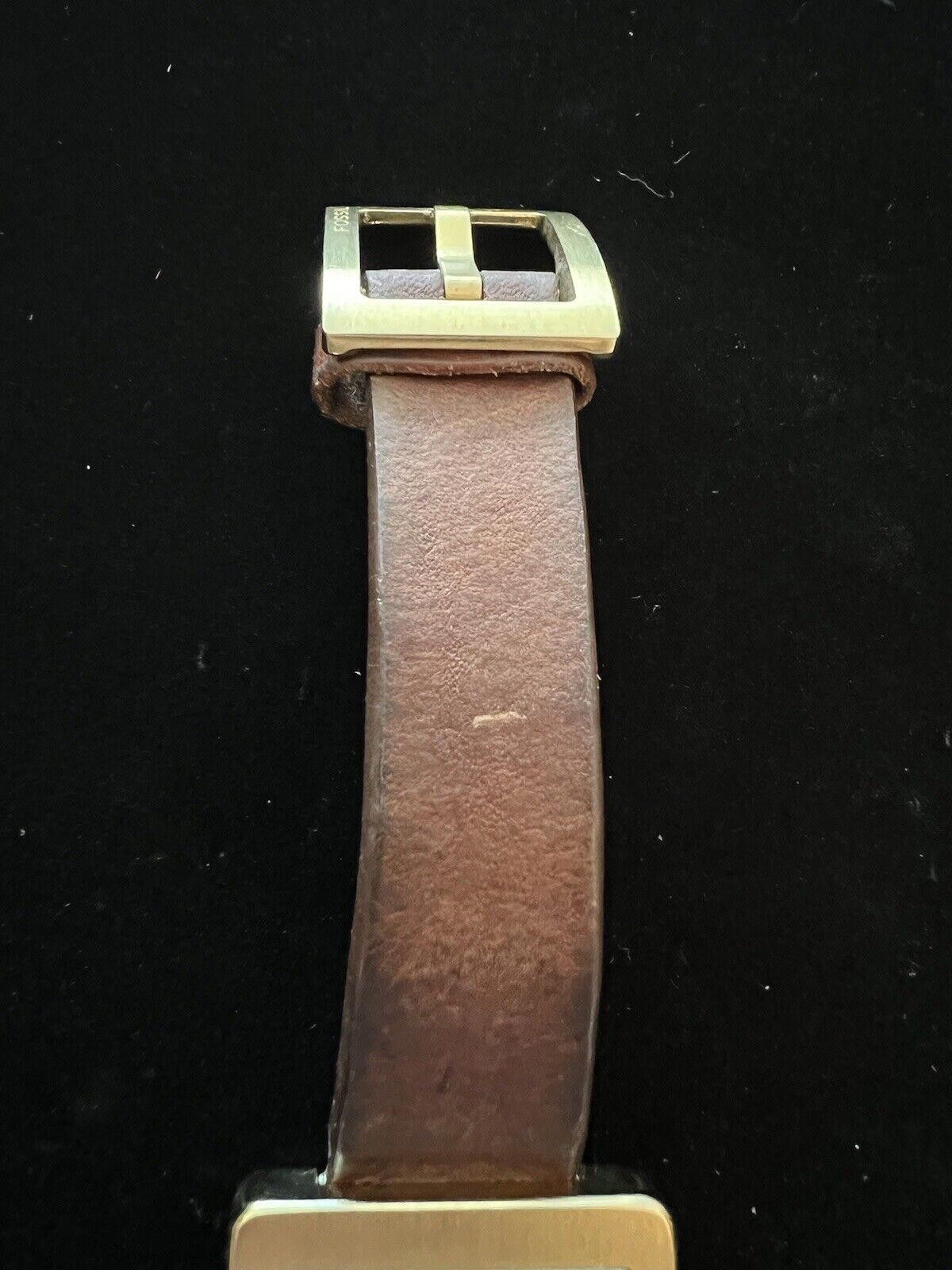 Fossil Ladies Fossil Jr-9628 Watch Gold With Brown Leather Size ONE SIZE - 5 Thumbnail
