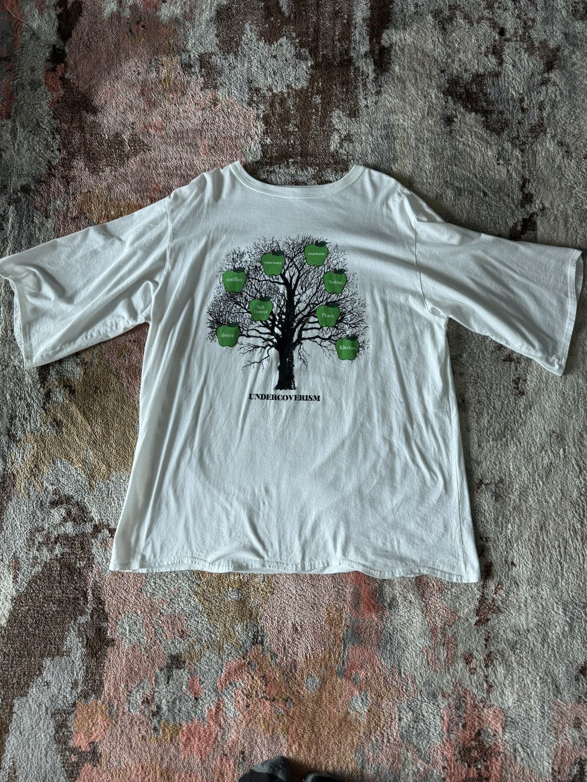 image of Undercover T Shirt in White, Men's (Size XL)