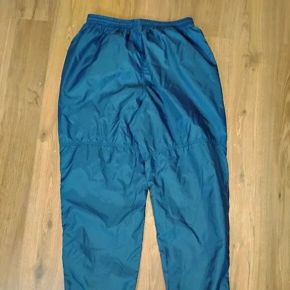 Nike Vintage 90s Nike Wind Pants Joggers Trainers Navy Blue Size US 32 / EU 48 - 5 Thumbnail