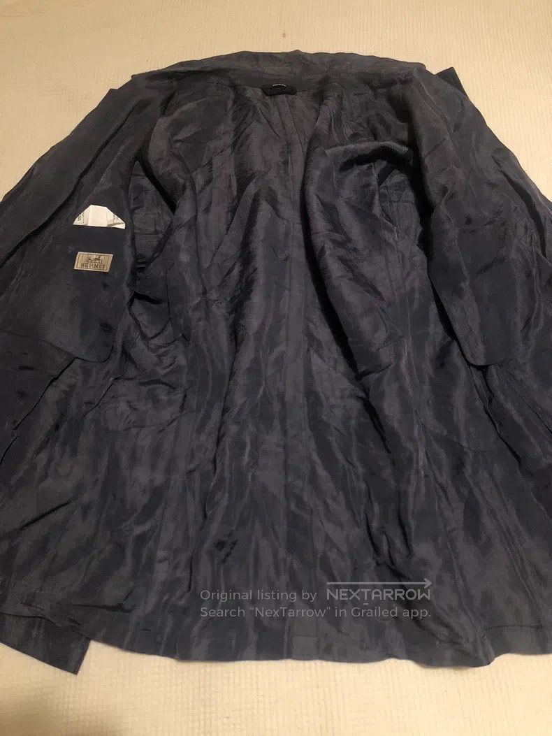 Hermes Hermes size 56 Suits jacket 60% linen 40% copper ammonia fi Size 54R - 4 Thumbnail