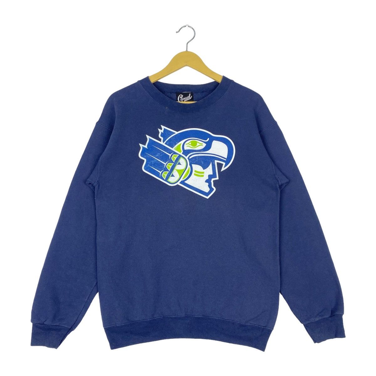 Designer × Vintage Casual Industrees Sweatshirt Crewneck Pullover Jumper Size S Size US S / EU 44-46 / 1 - 1 Thumbnail