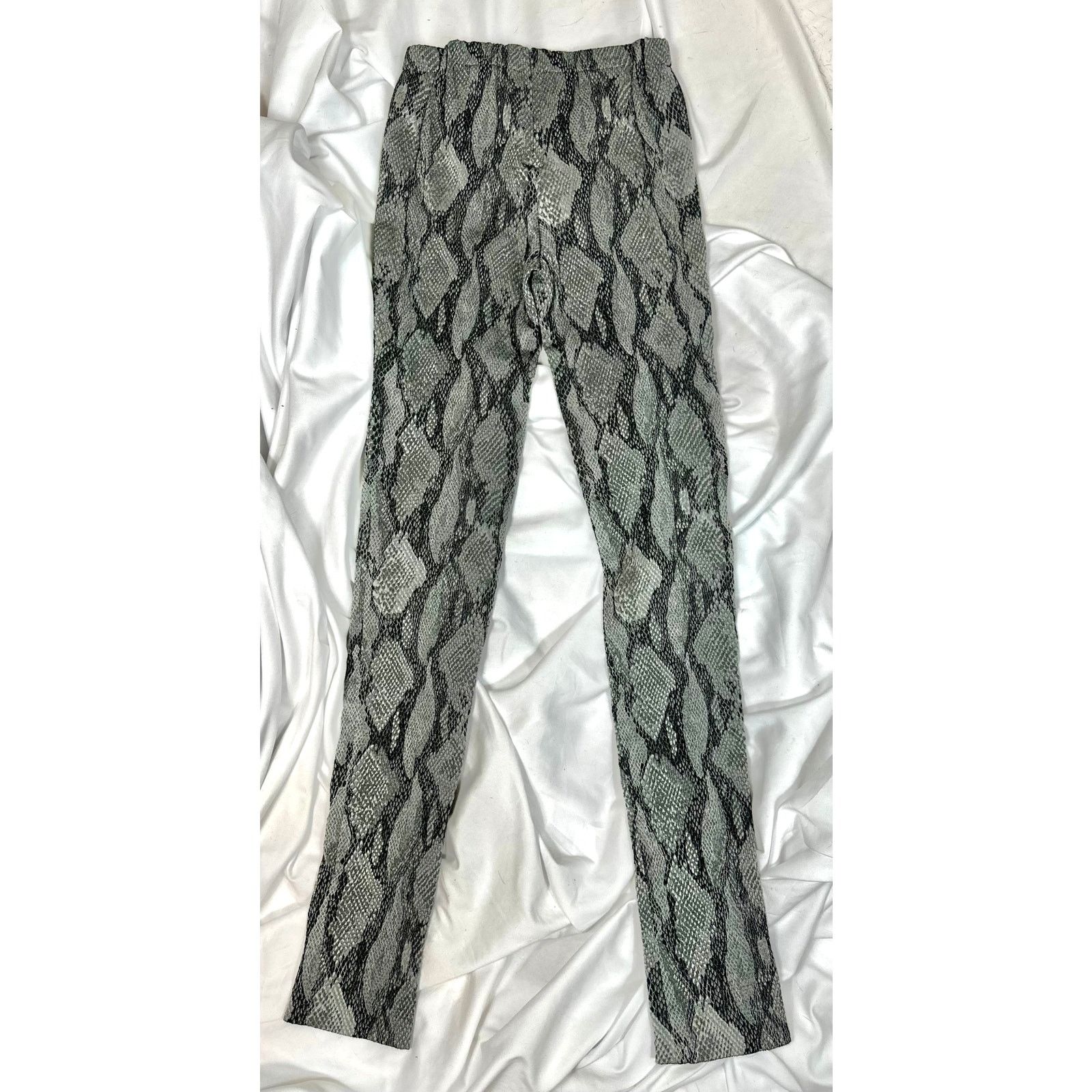 Zadig & Voltaire Zadig & Voltaire Pharell Python Pants Skinny 36 (S) Size 26" / US 2 / IT 38 - 17 Thumbnail