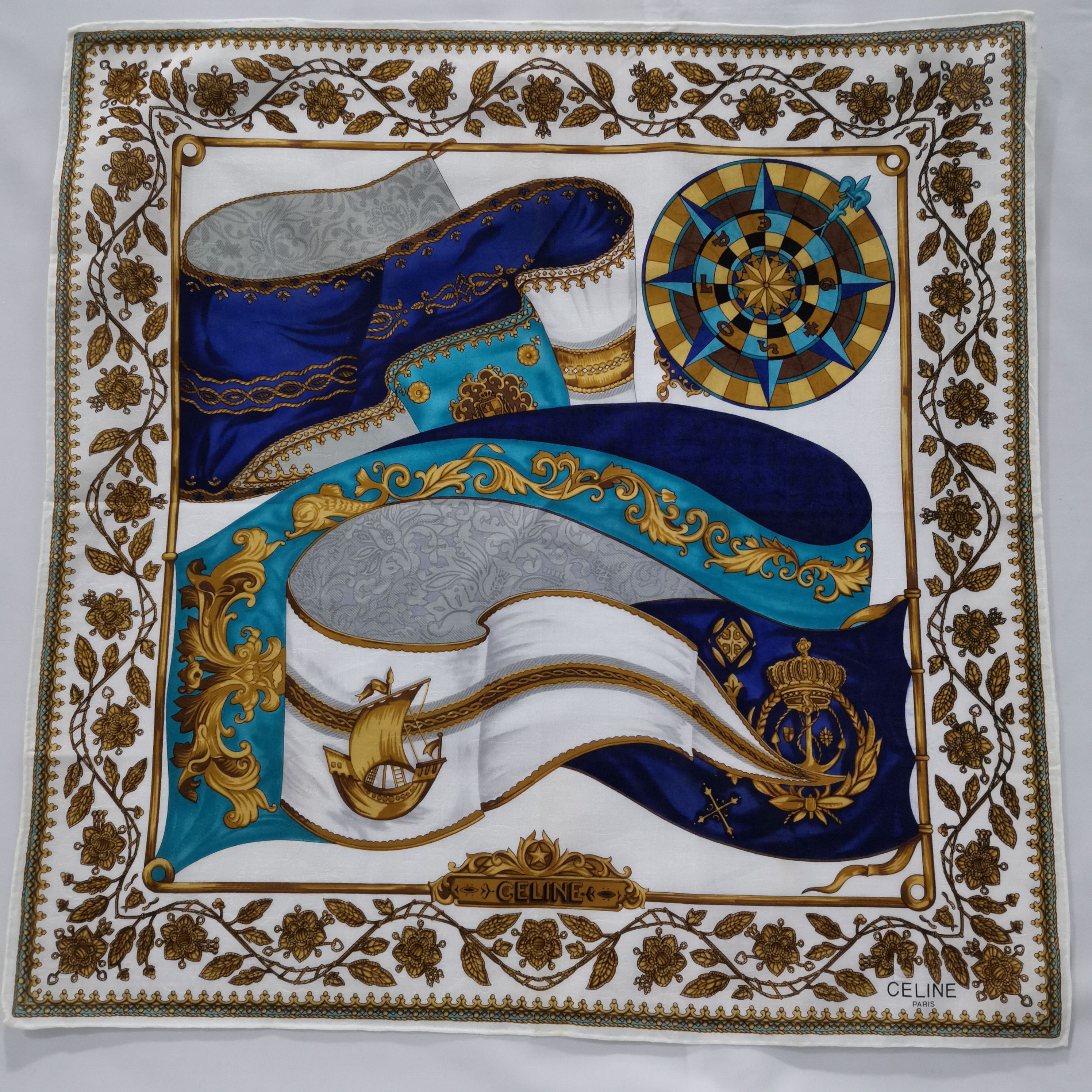 Celine CELINE HANDKERCHIEF/ BANDANA/ SCARF Size ONE SIZE - 2 Thumbnail
