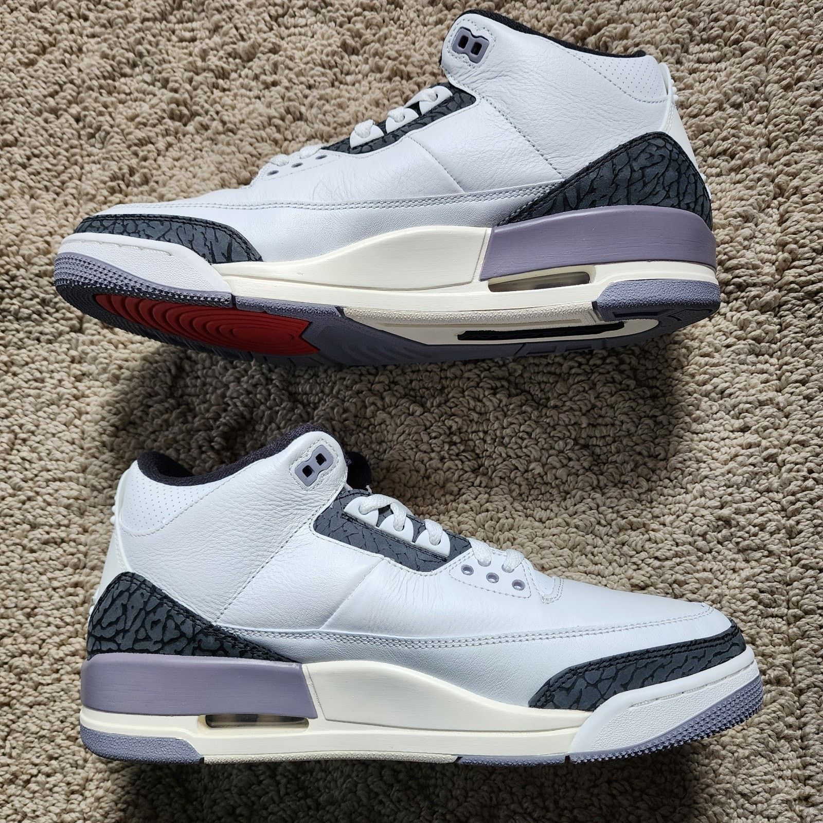 Jordan Brand Air Jordan 3 Retro Cement Grey Brand New Sz 11 Size US 11 / EU 44 - 3 Thumbnail