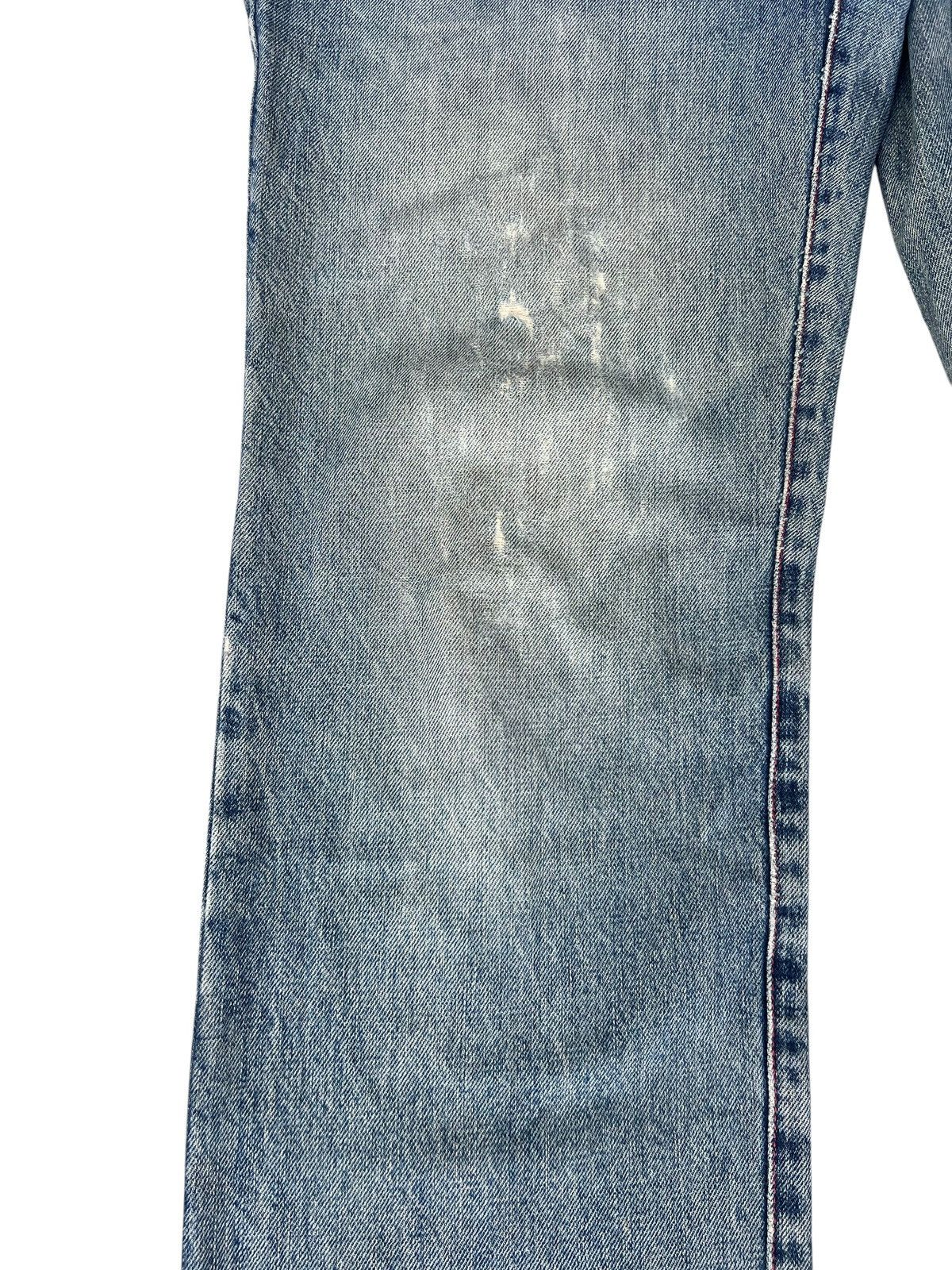 Oakley Vintage Oakley Industrial Denim Distressed Mud Jeans Size US 30 / EU 46 - 9 Thumbnail