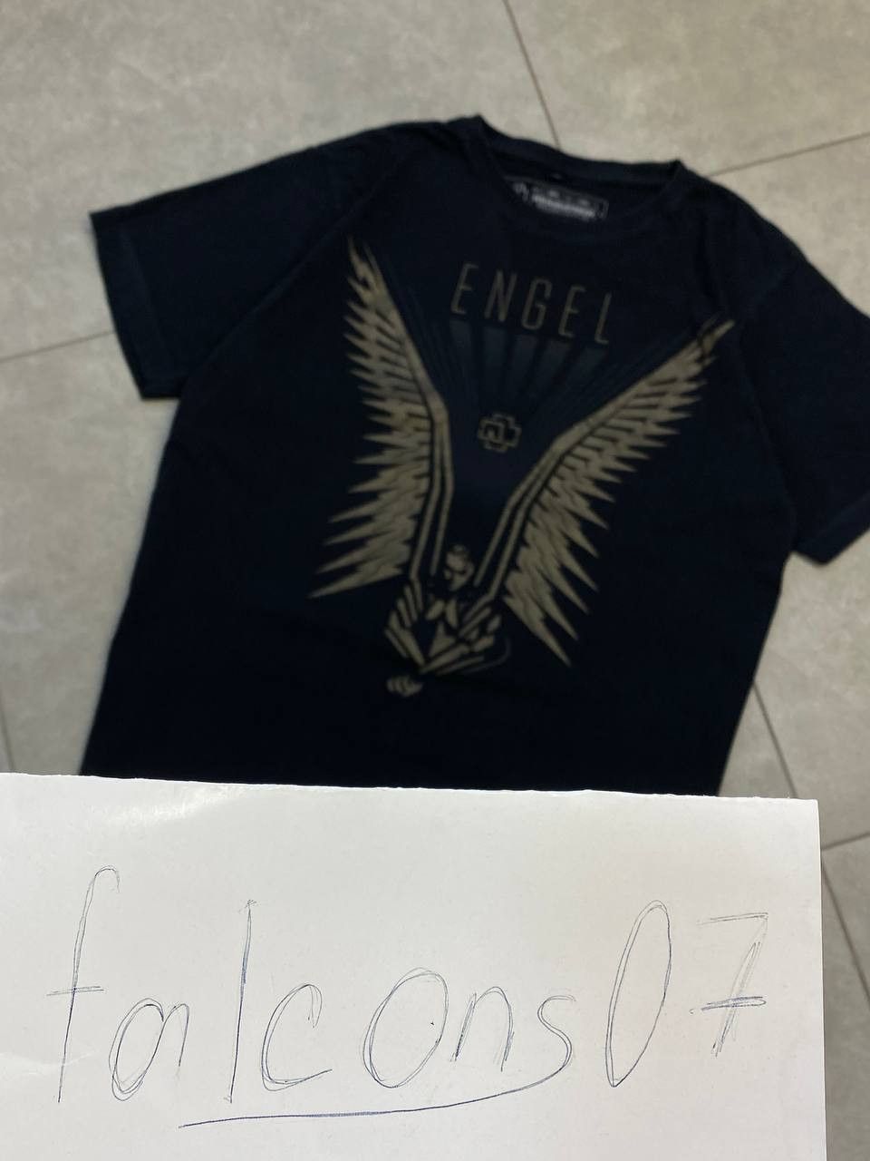 Band Tees Rammstein Engel 2000s Y2K Band Promo T-Shirt Size US XXL / EU 58 / 5 - 2 Thumbnail