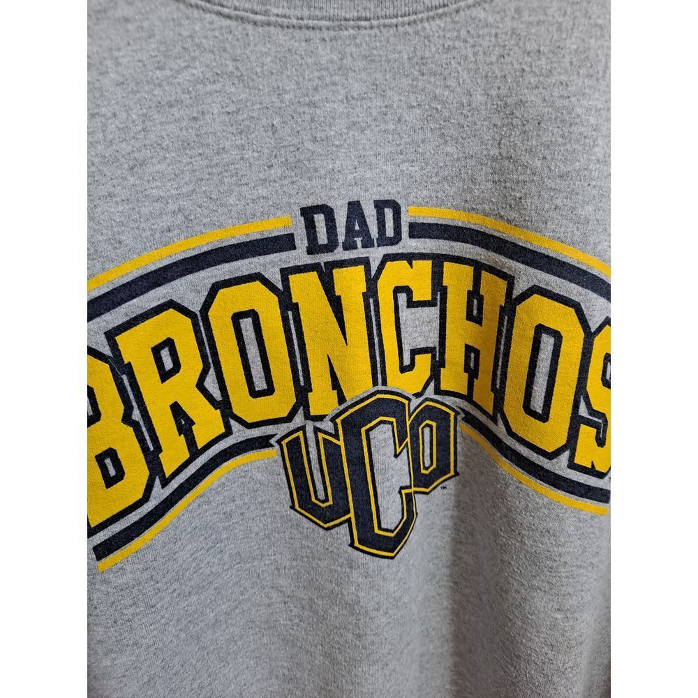 Champion Champion UCO Bronchos Dad Gray Eco Fleece College Sweatshirt Size US XL / EU 56 / 4 - 3 Thumbnail