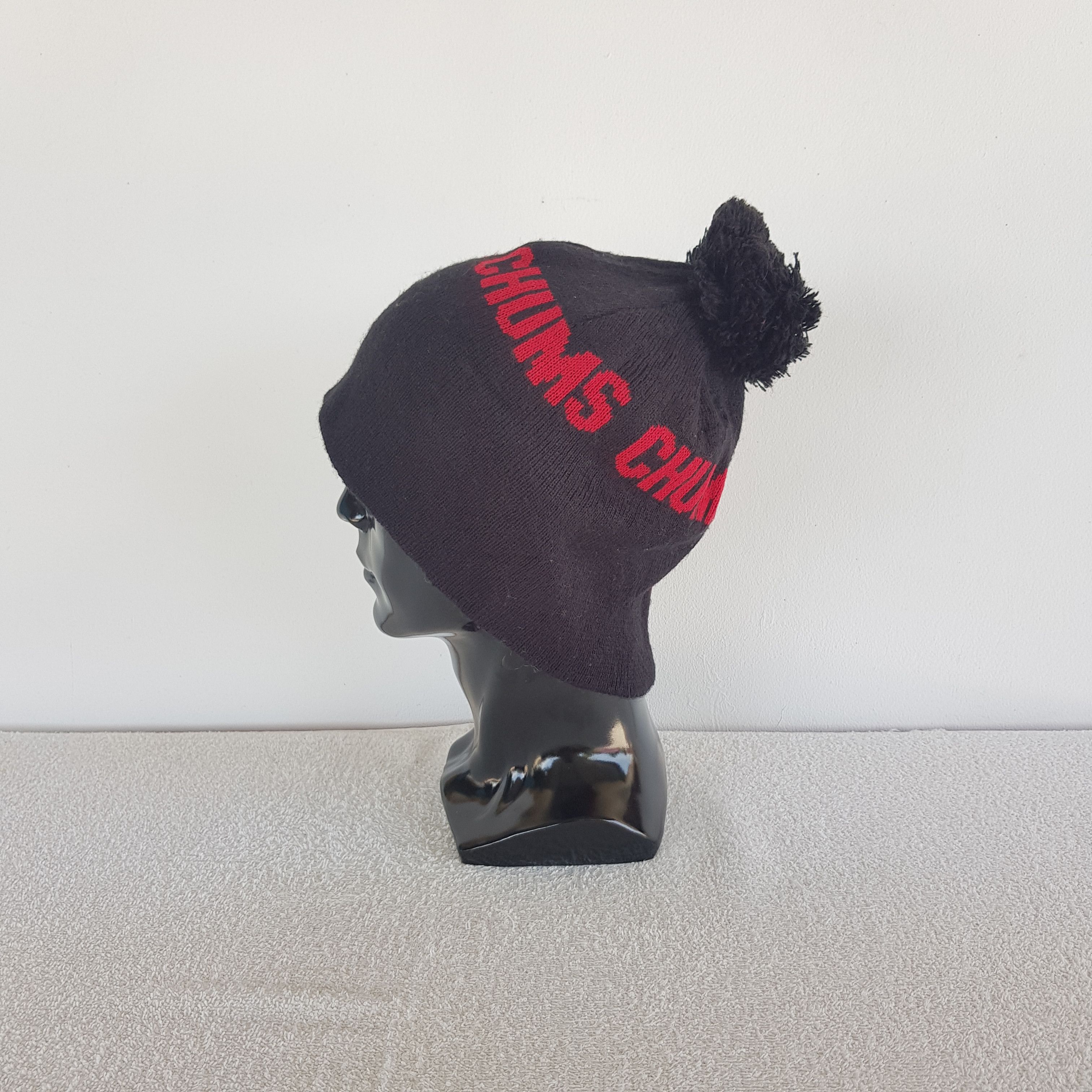 Other Vintage Chums Chums Beanie Pom Pom Knit Snow Caps Hats Size ONE SIZE - 4 Thumbnail