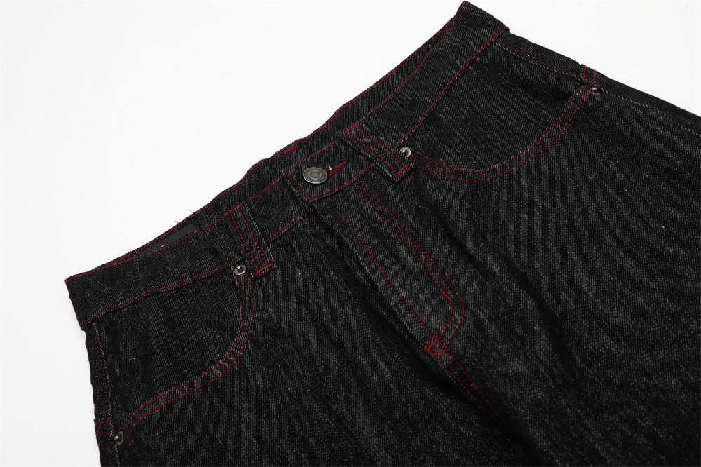 Japanese Brand × Jean American high street men's loose scimitar jeans Size US 32 / EU 48 - 4 Thumbnail