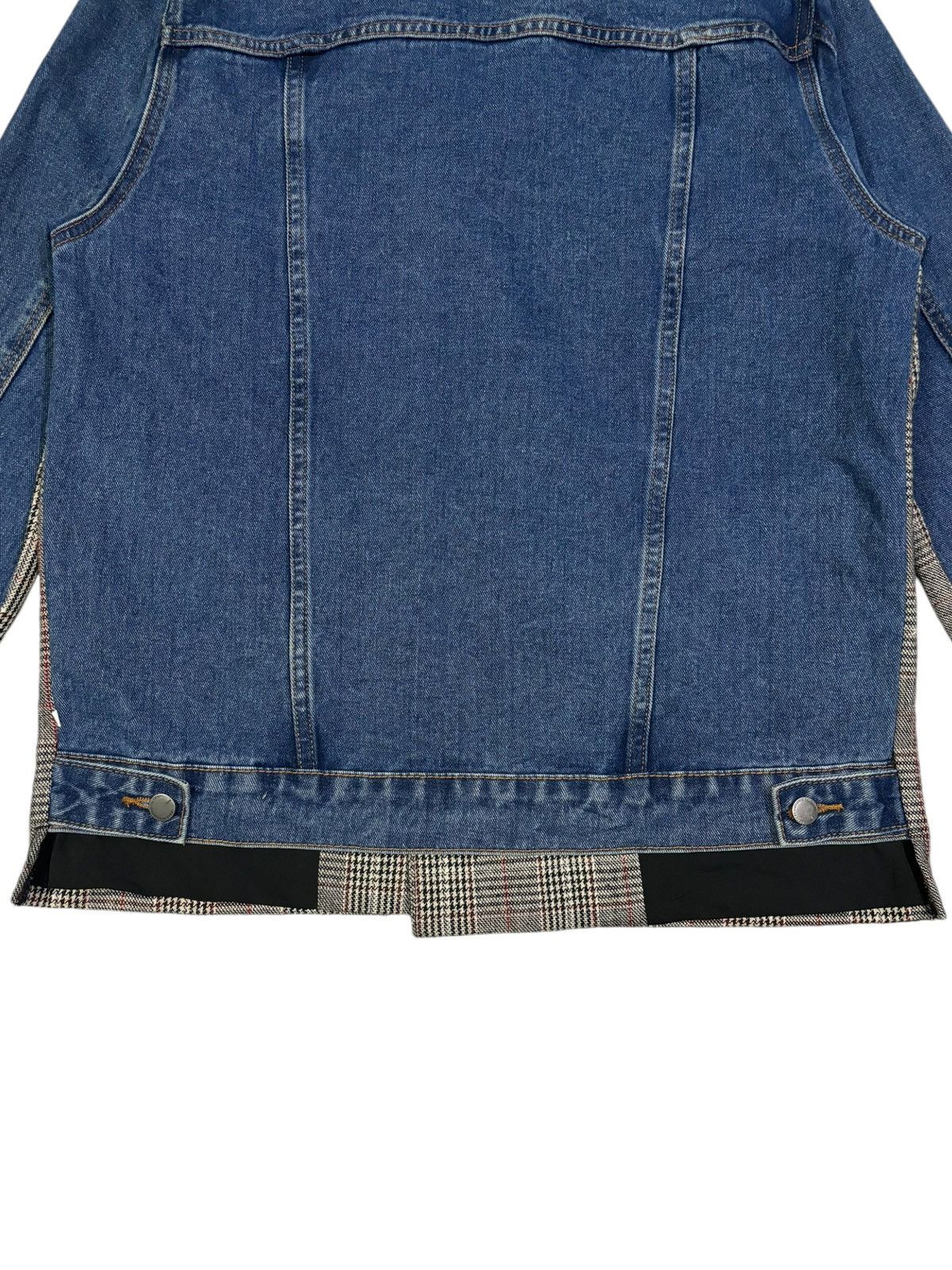 Japanese Brand Y2K Japanese Brand Hybrid Wool Blend-Denim Blazer Jacket Size US M / EU 48-50 / 2 - 14 Thumbnail
