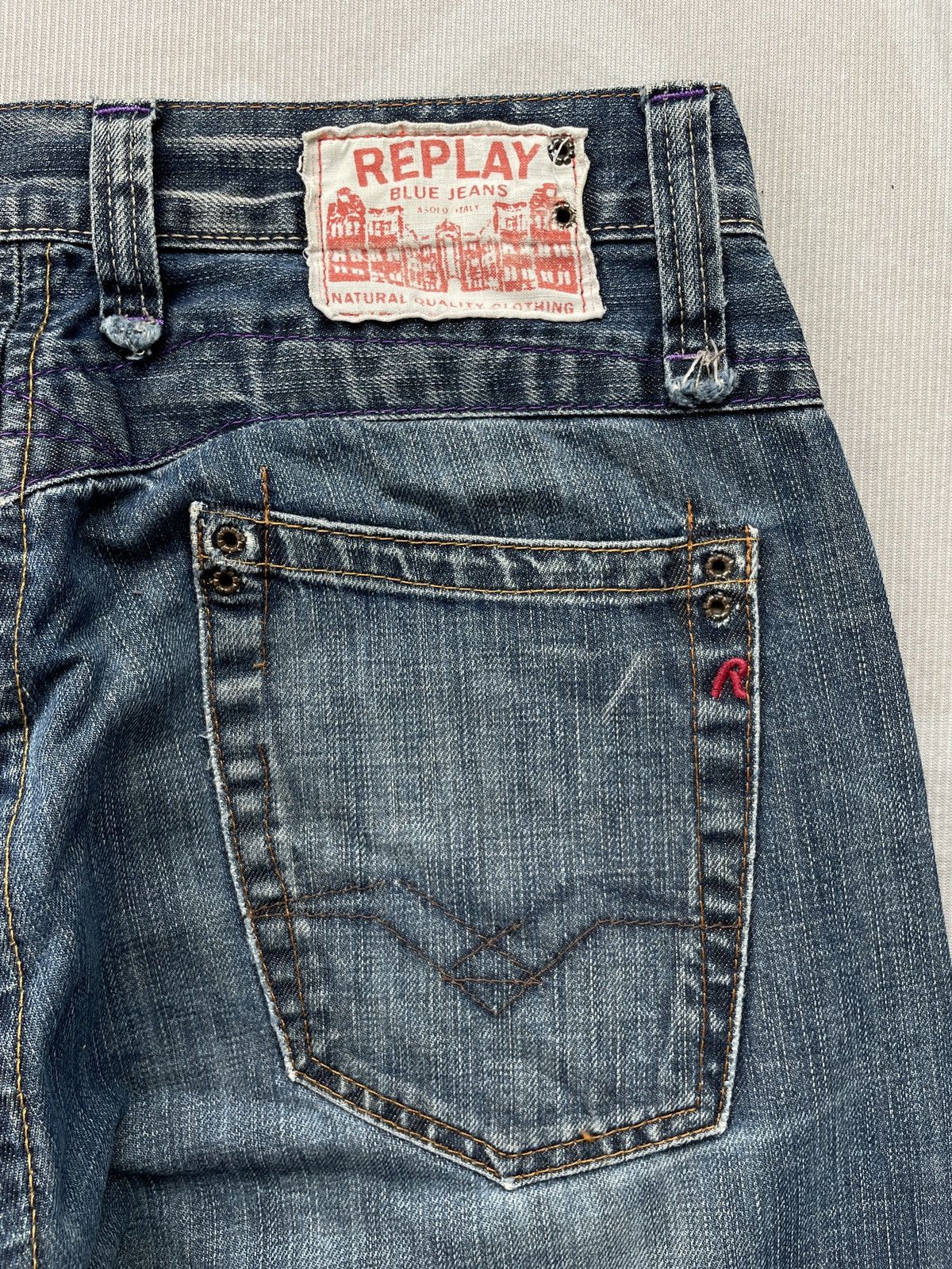 Designer × If Six Was Nine × Replay Replay Straight Denim (P109) Size US 29 - 10 Thumbnail