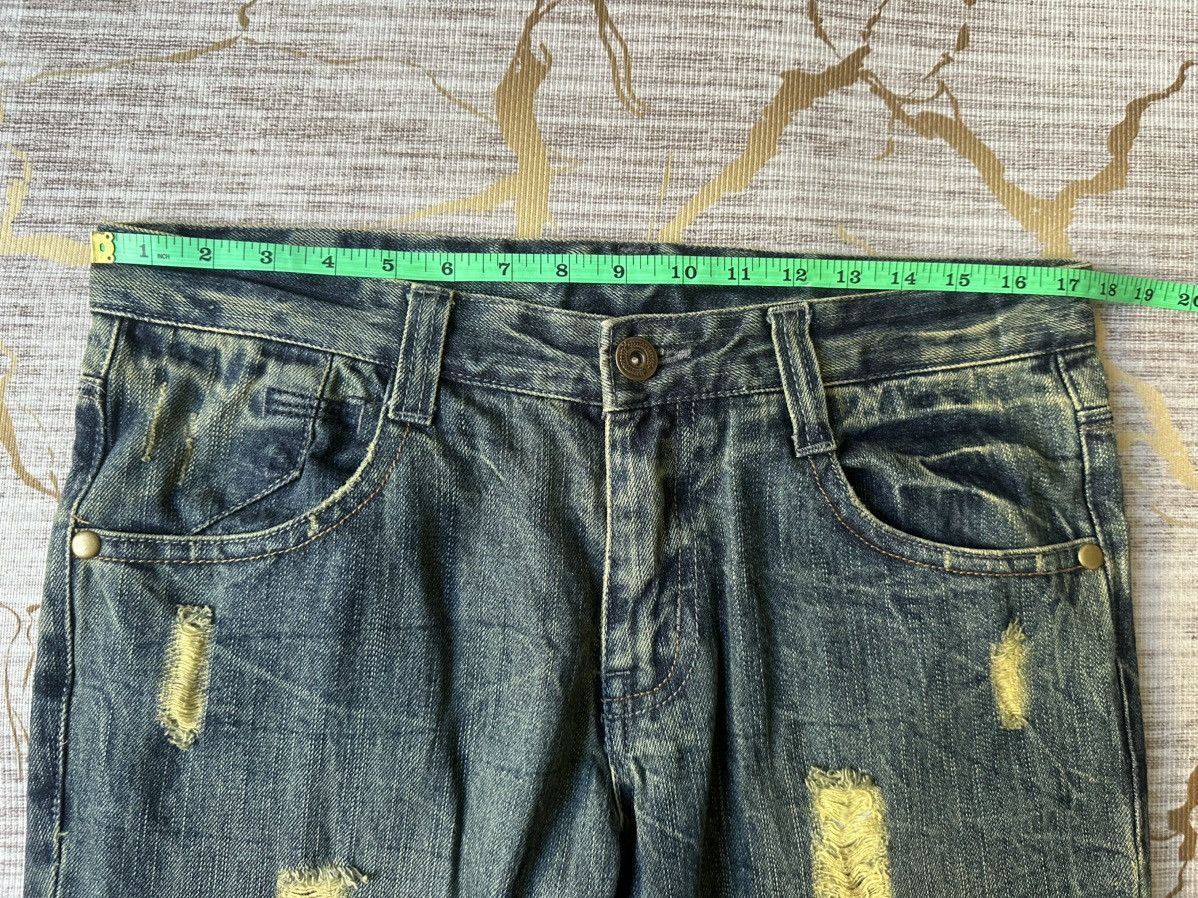 Tornado Mart FLARE Tornado Mart Design Style Distressed Denim Size US 34 / EU 50 - 5 Thumbnail
