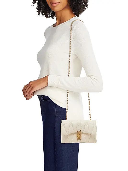 Versace os11x0326 Size: OS / Mini Quilted Leather Crossbody Bag Size ONE SIZE - 2 Thumbnail