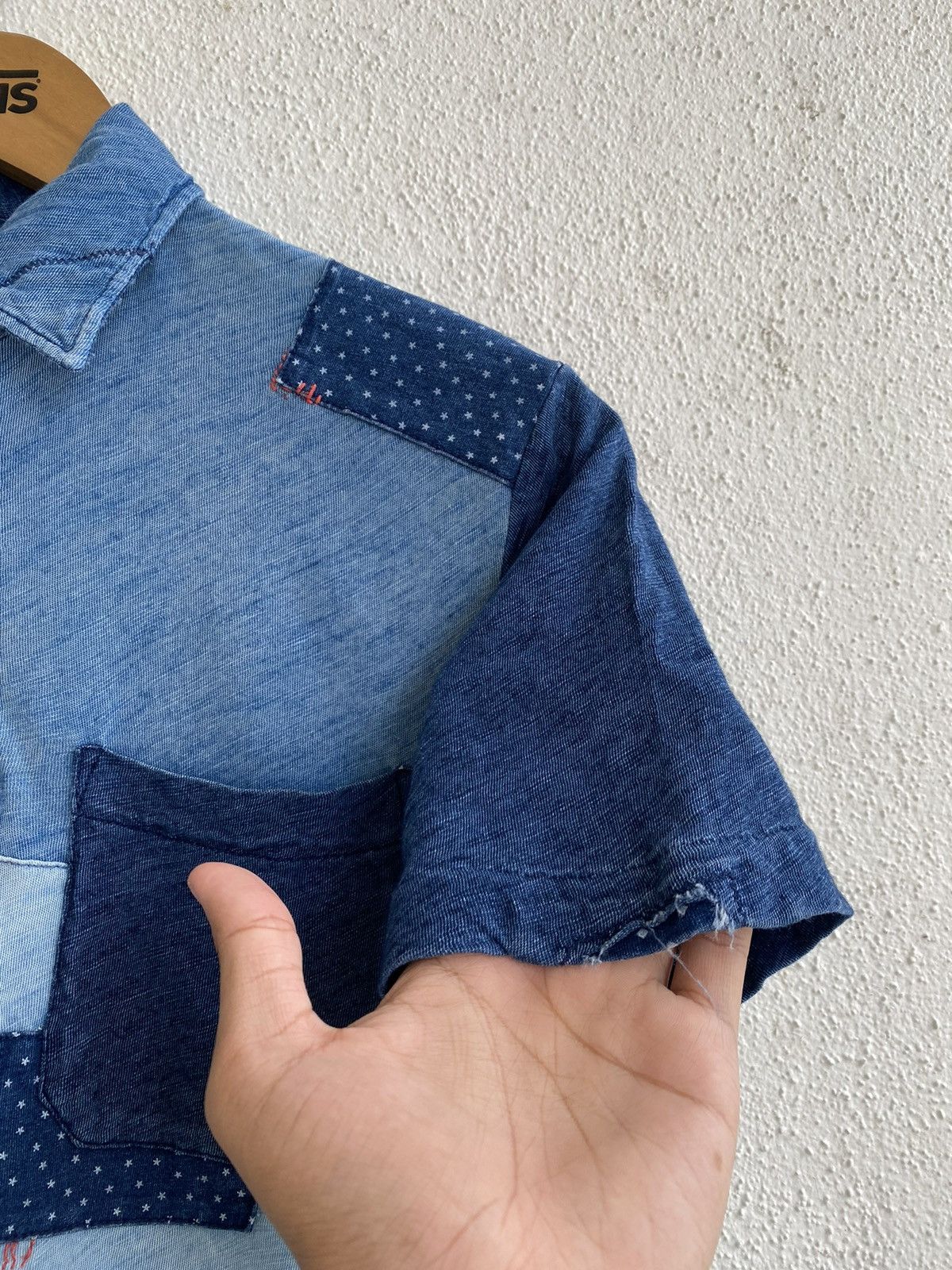 Designer × Polo Ralph Lauren Polo Ralph Lauren Collar Patchwork Size US XS / EU 42 / 0 - 11 Thumbnail