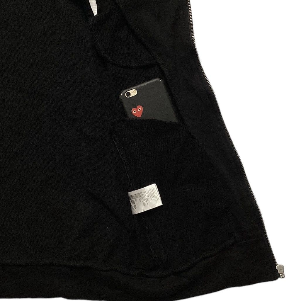 If Six Was Nine × Japanese Brand × Le Grande Bleu (L.G.B.) RUSS-K EMBROIDERED WORDING PUNK GOTHIC HOODIE VEST JACKET Size US M / EU 48-50 / 2 - 10 Thumbnail