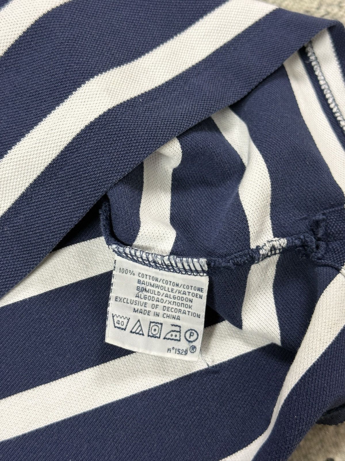 Ralph Lauren Chief Keef Polo Ralph Lauren big pony striped navy white Size US S / EU 44-46 / 1 - 5 Thumbnail
