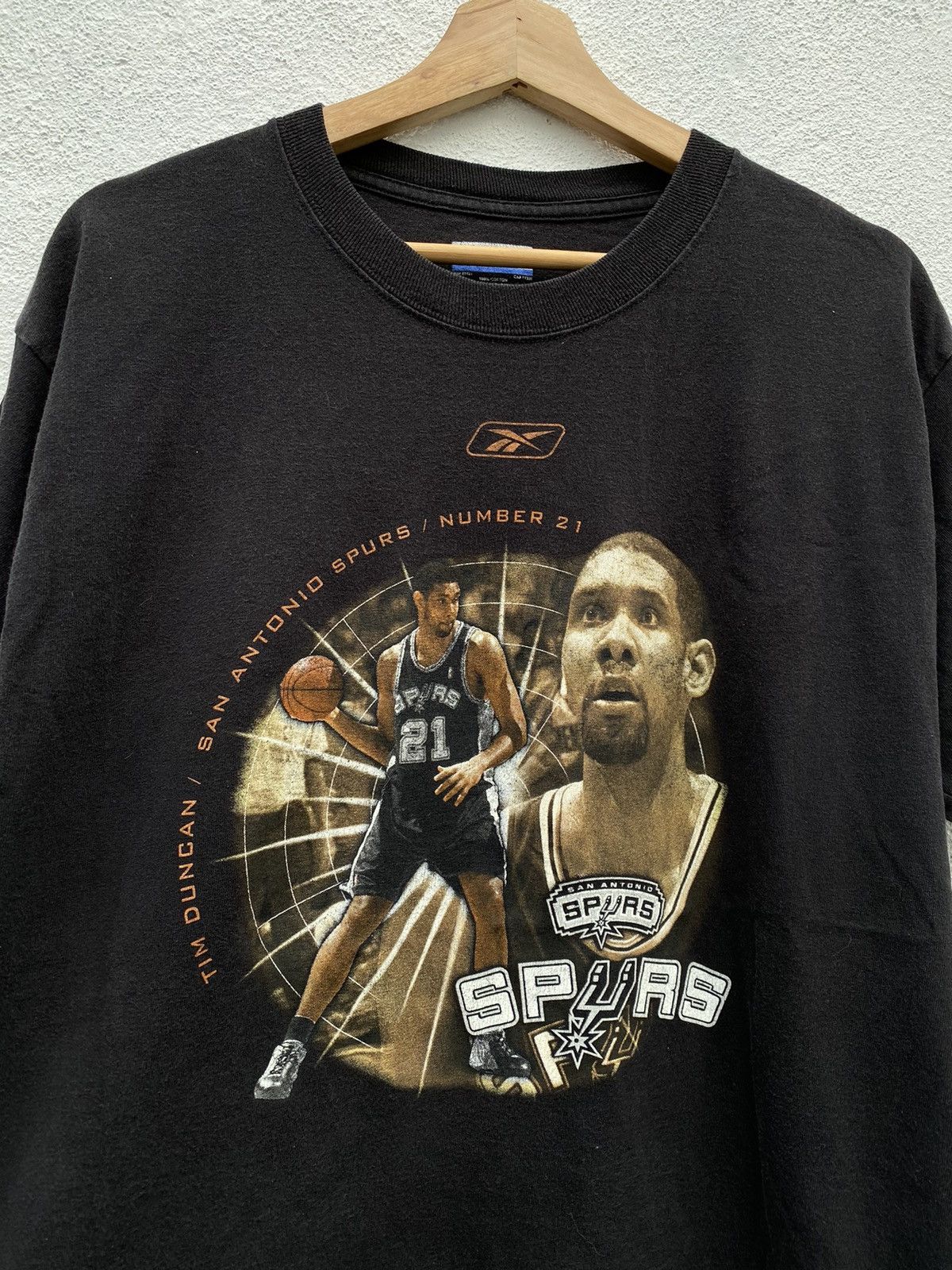 NBA × Reebok × Vintage Vintage Reebok Tim Duncan San Antonio Spurs Size US L / EU 52-54 / 3 - 2 Thumbnail