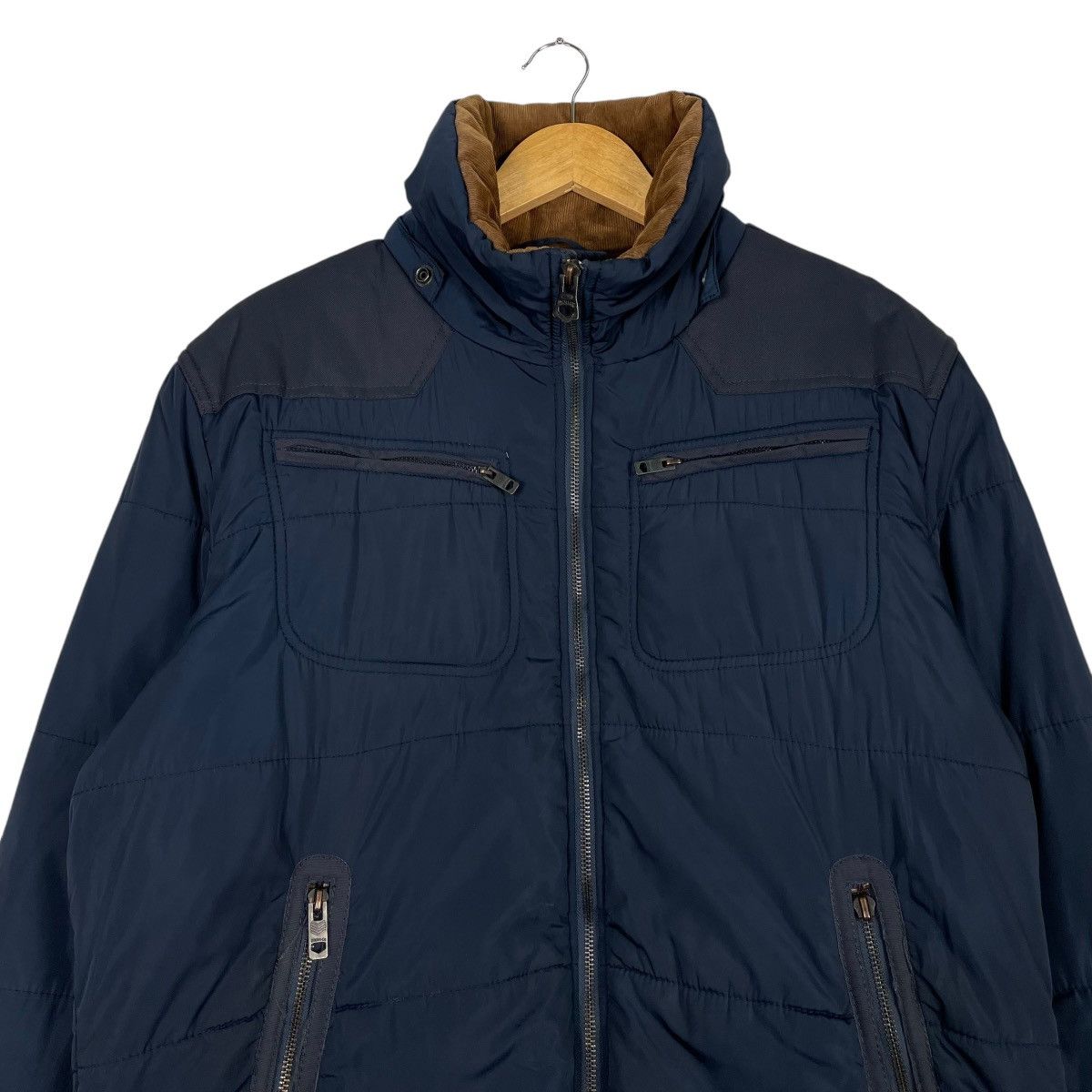 Diesel × Other 💥DIESEL LIGHT PUFFER PADDED ZIPPER JACKET Size US XL / EU 56 / 4 - 2 Thumbnail