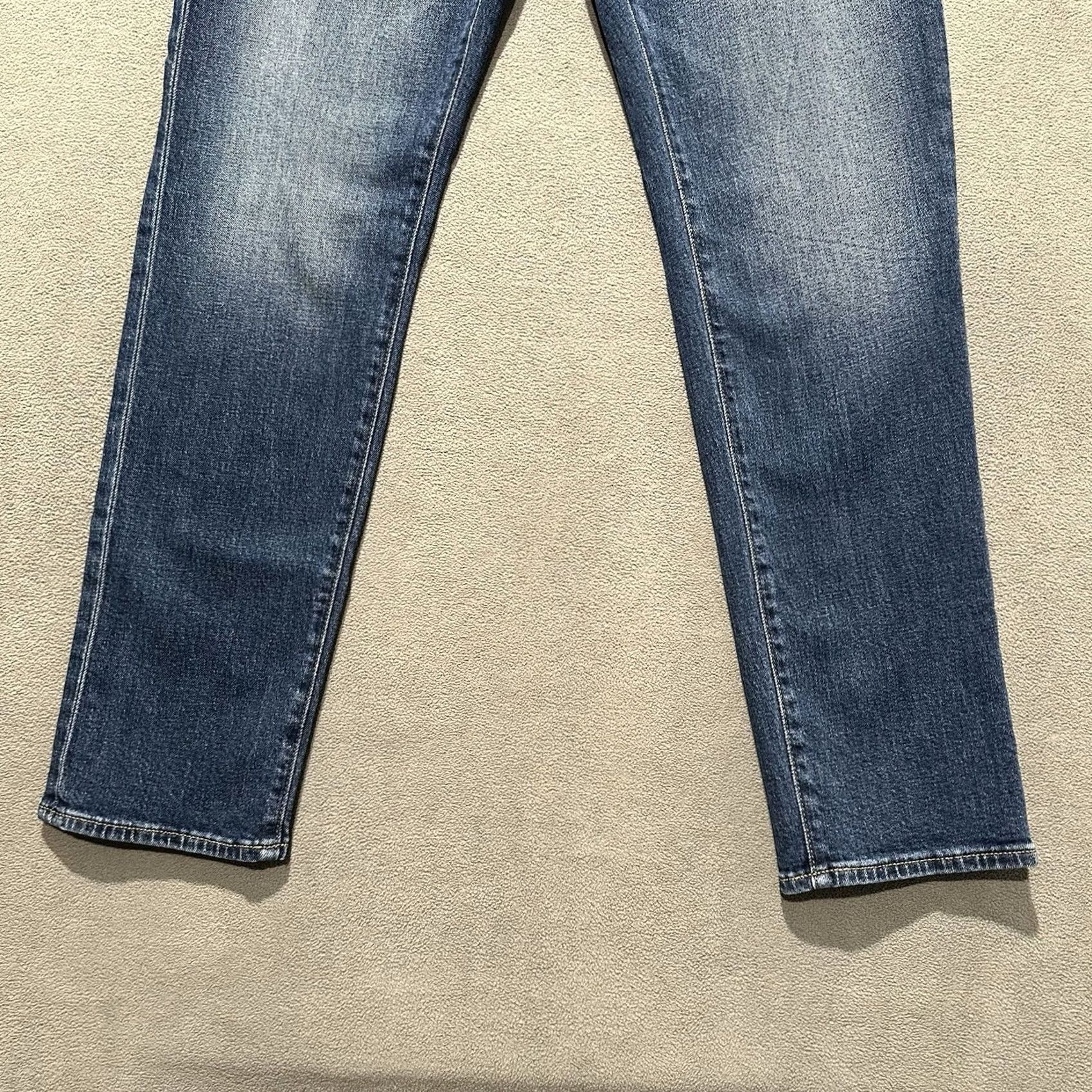 Gap GAP Jeans Mens 31x32 Slim Fit Soft Flex Stretch Blue Denim Medium Wash GUC Size US 31 - 5 Thumbnail