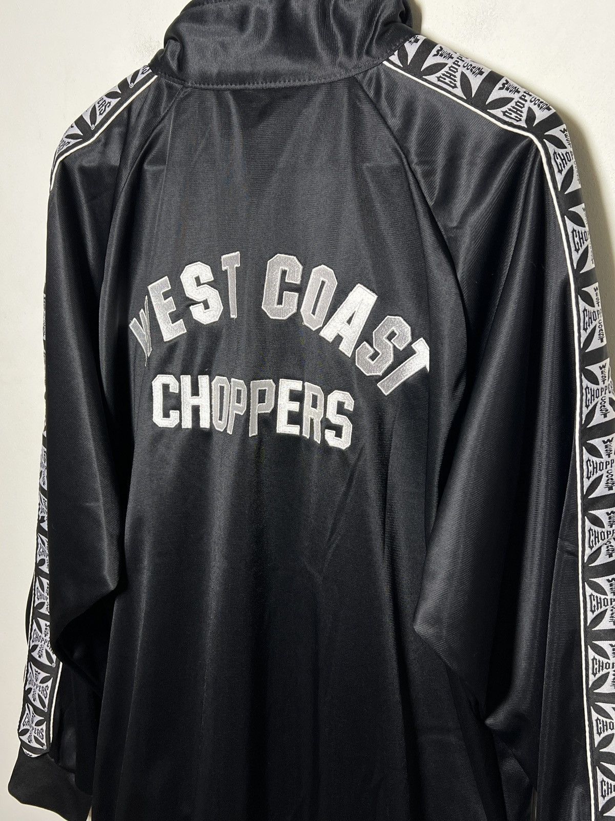 West Coast Choppers West Coast Choppers track jacket in sleek black Size US XXL / EU 58 / 5 - 8 Thumbnail