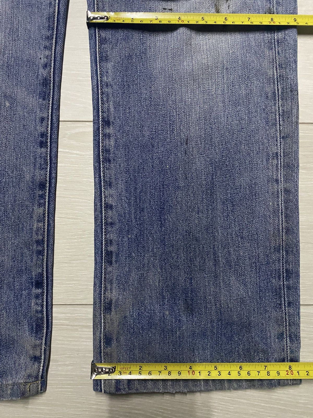 Uniqlo Vintage Uniqlo Grunge Distressed Loose Jeans Size US 36 / EU 52 - 16 Thumbnail