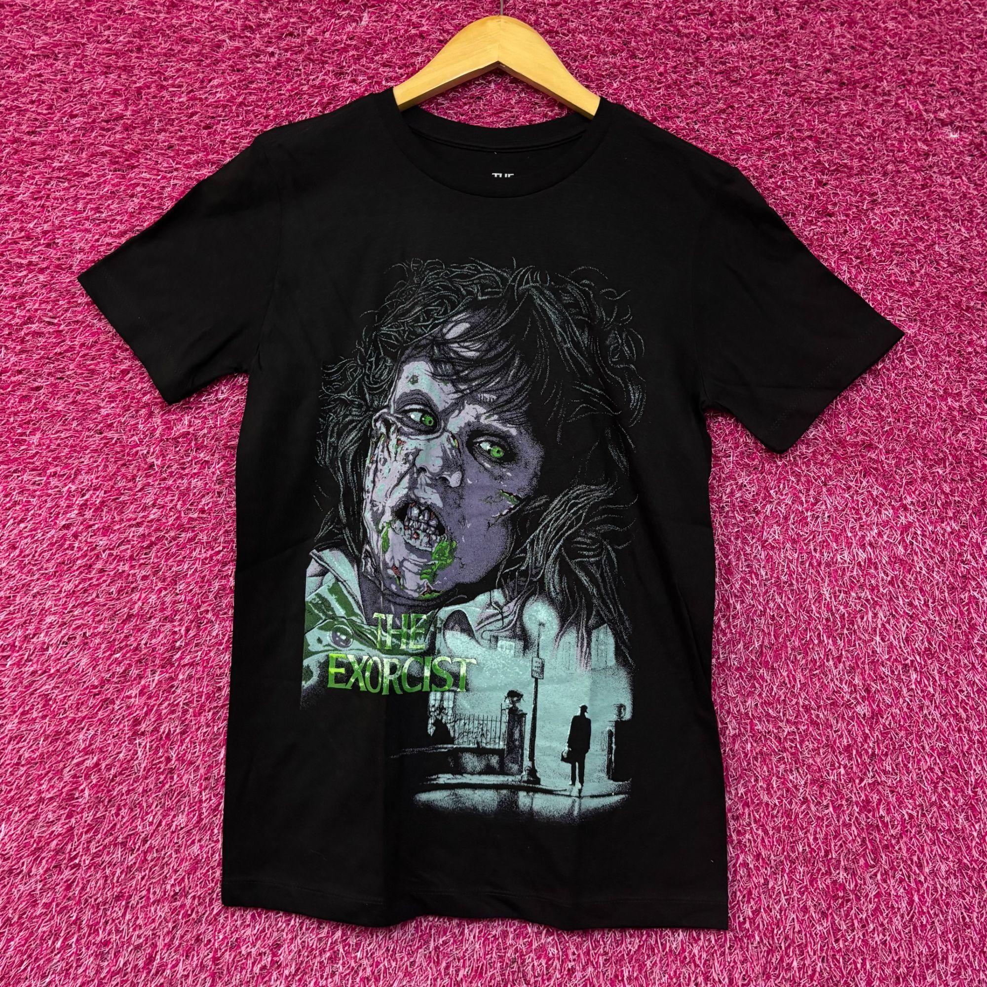 Other The Exorcist Horror Graphic Design T-Shirt Extra Small Size US XS / EU 42 / 0 - 1 Thumbnail