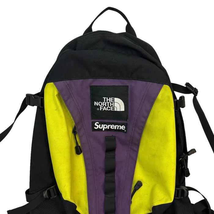 Supreme FW18 SUPREME X THE NORTH FACE EXPEDITION BACKPACK SULPHUR | Grailed