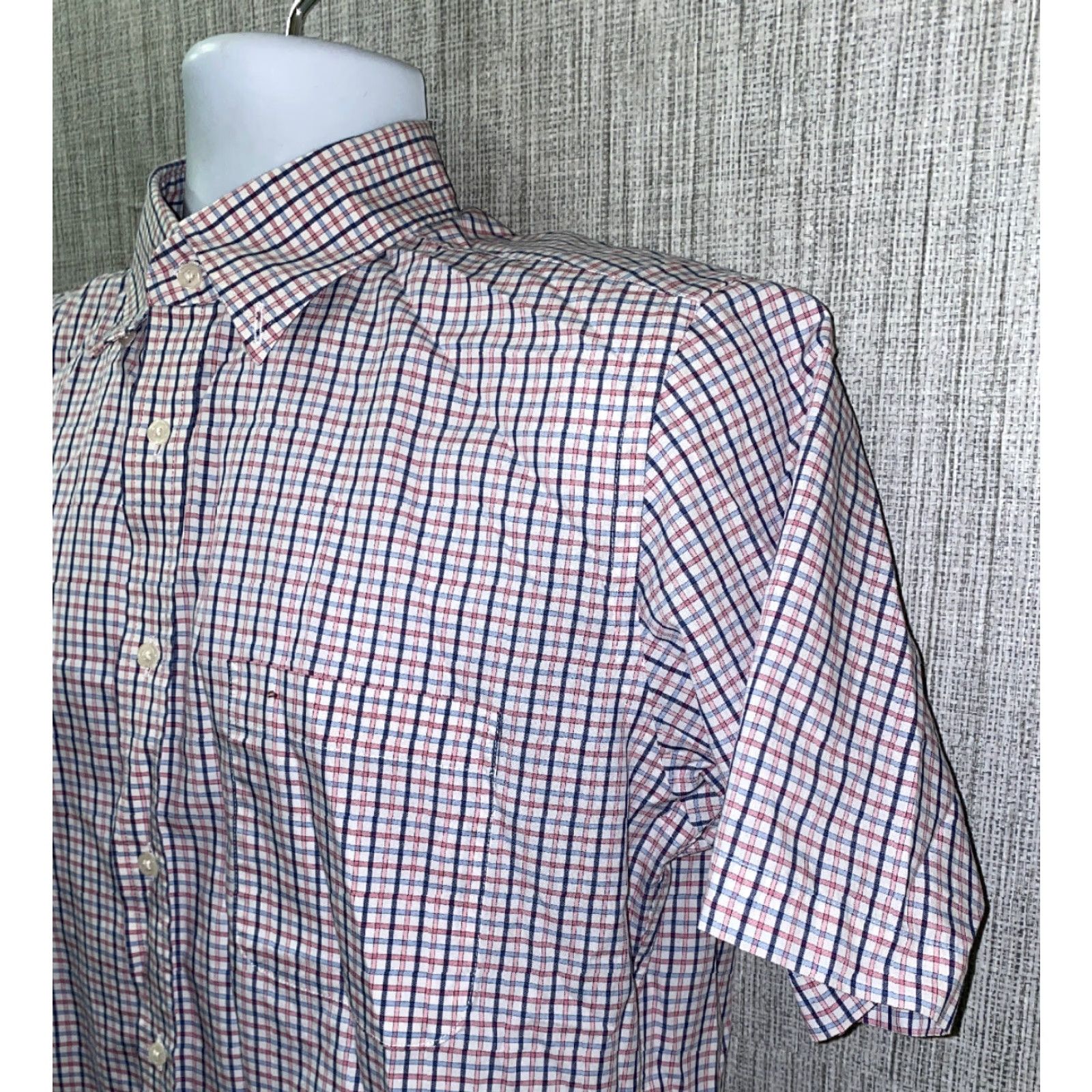 Uniqlo Uniqlo Shirt Mens L Multicolor Plaid Button Front Short Sleeve Colorful Button-Up Size US L / EU 52-54 / 3 - 2 Thumbnail