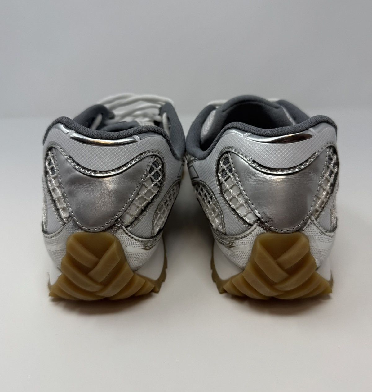 Bottega Veneta Bottega Veneta Orbit Sneaker White/Silver Size US 9 / EU 42 - 5 Thumbnail