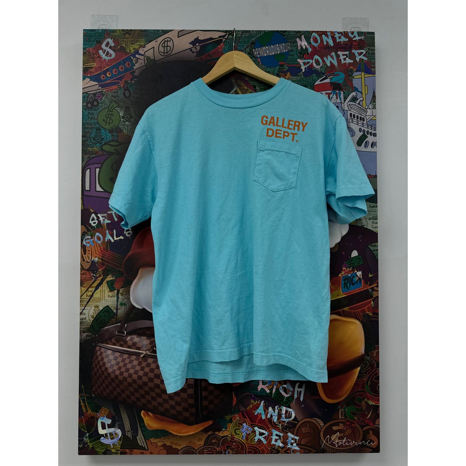 Gallery Dept. Gallery Dept Tee Blue Orange New Medium Size US M / EU 48-50 / 2 - 1 Thumbnail