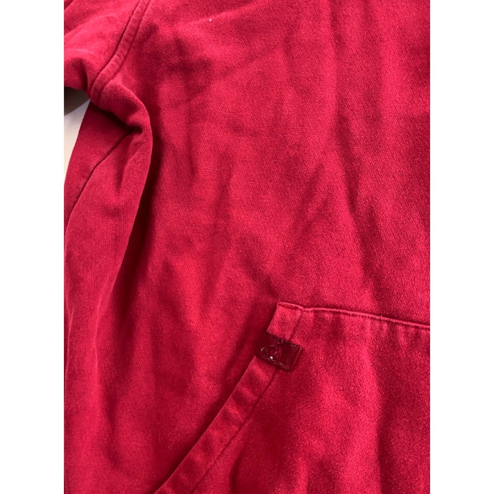 Adidas adidas Sweater Mens L Reddish Zippered Kangaroo Pocket Size US L / EU 52-54 / 3 - 2 Thumbnail