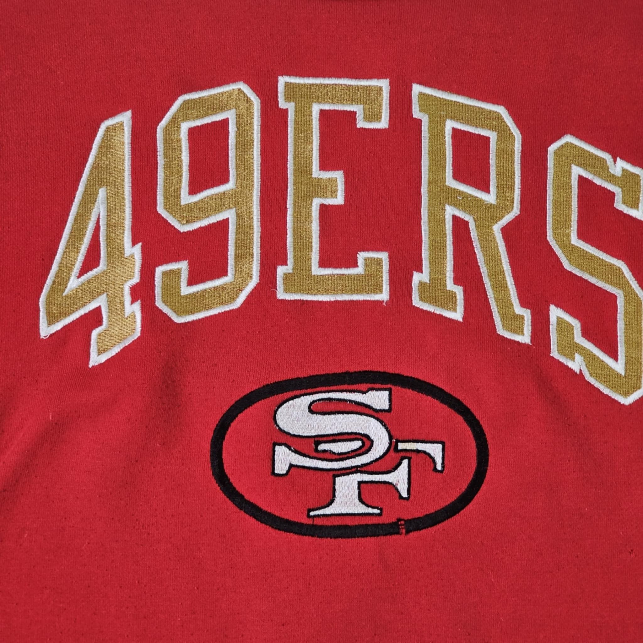 NFL × Starter × Vintage San Francisco 49ers Vintage 80s Starter Crewneck Sweatshirt Size US L / EU 52-54 / 3 - 3 Thumbnail