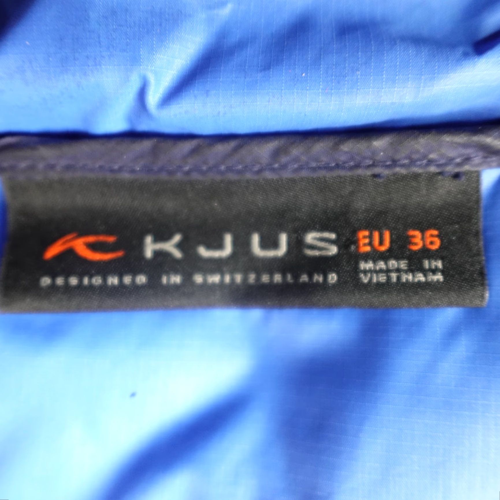 KJUS Kjus Womens Jacket XS Blue Full Zip Hooded Down Filled Puffer Jacket, Storm, Short, Regular, Women's Outdoor Coat Size XS / US 0-2 / IT 36-38 - 7 Thumbnail