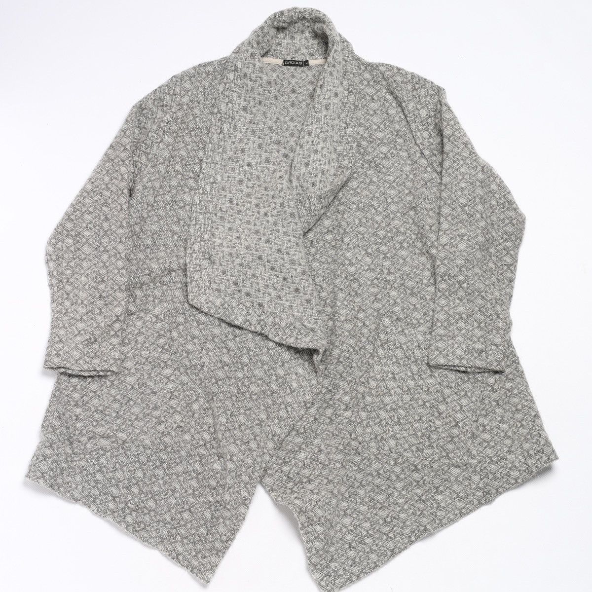 Other Grizas Wool Open Cardigan Cape Oversized Size L / US 10 / IT 46 - 1 Thumbnail